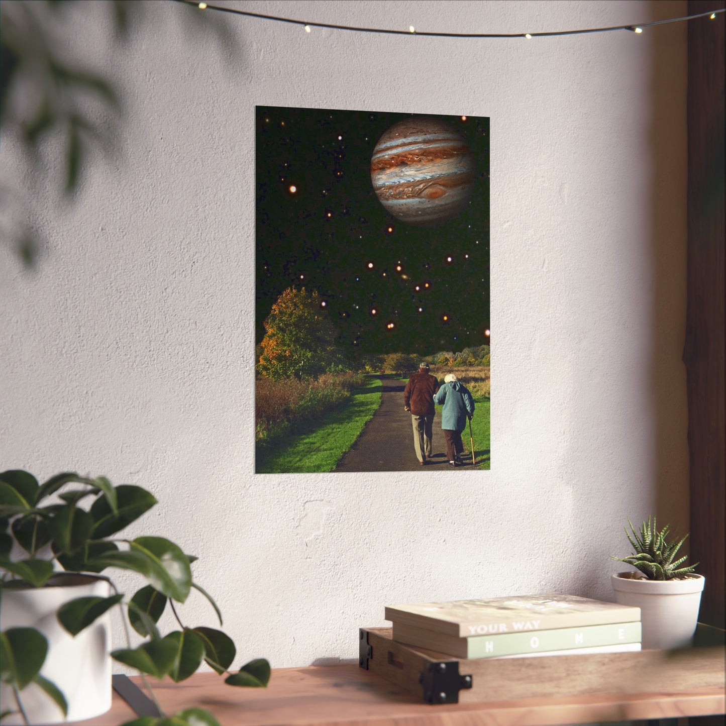"Walk In The Park" Art Print