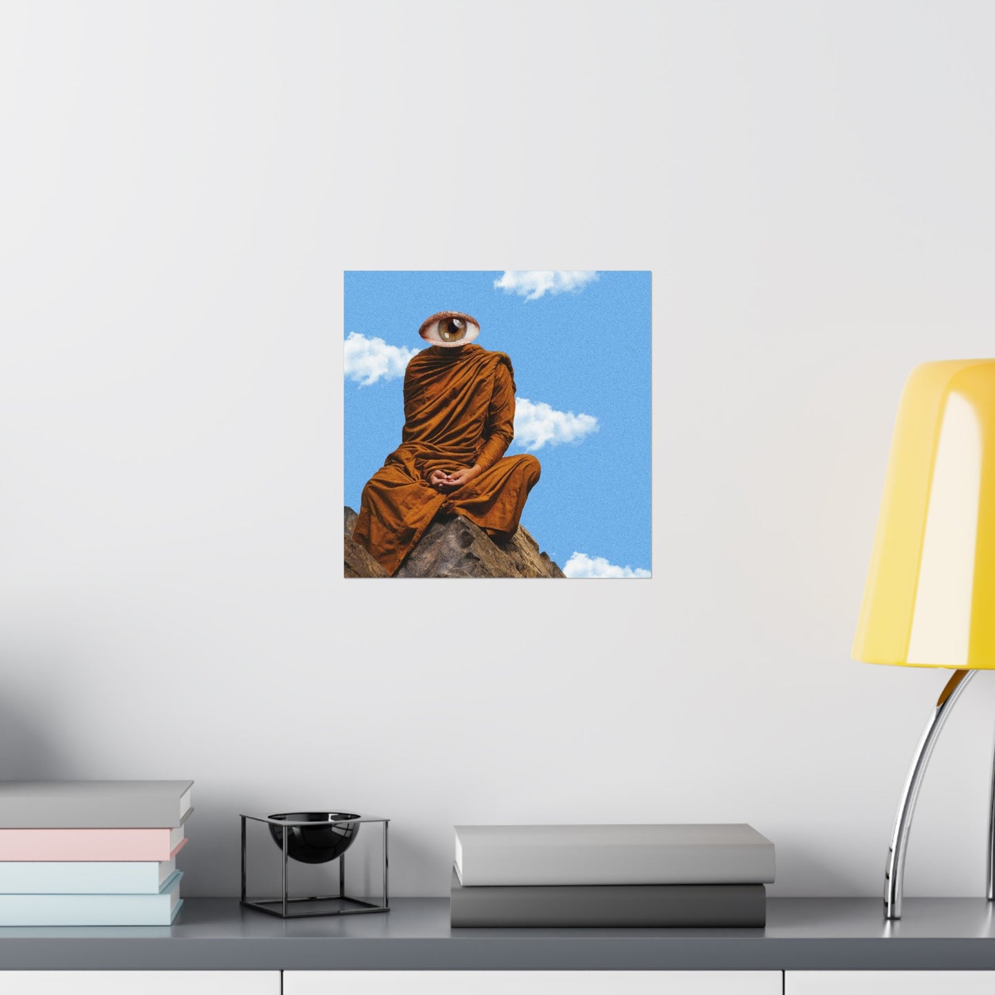 "Spiritual Monk" Art Print