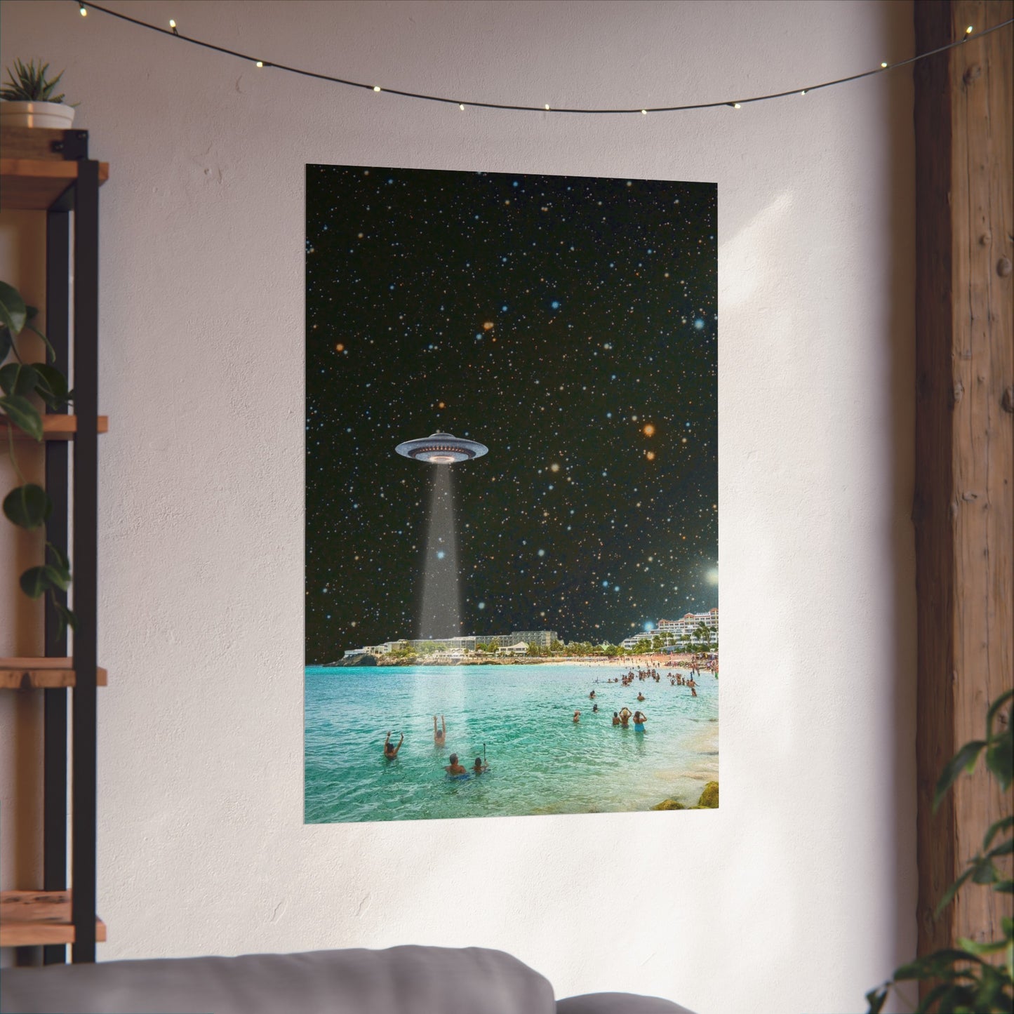 "Night Swim" Art Print