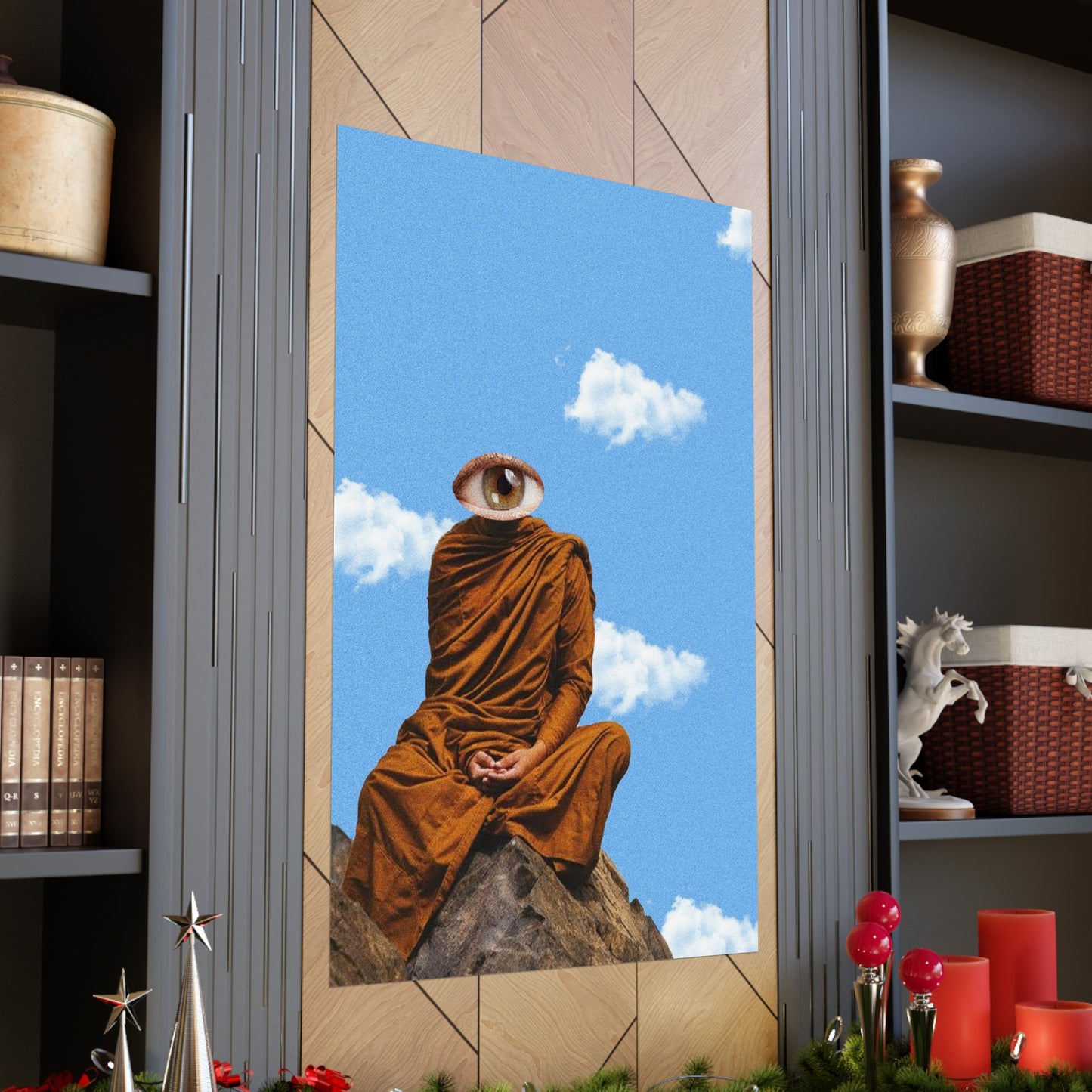 "Spiritual Monk" Art Print