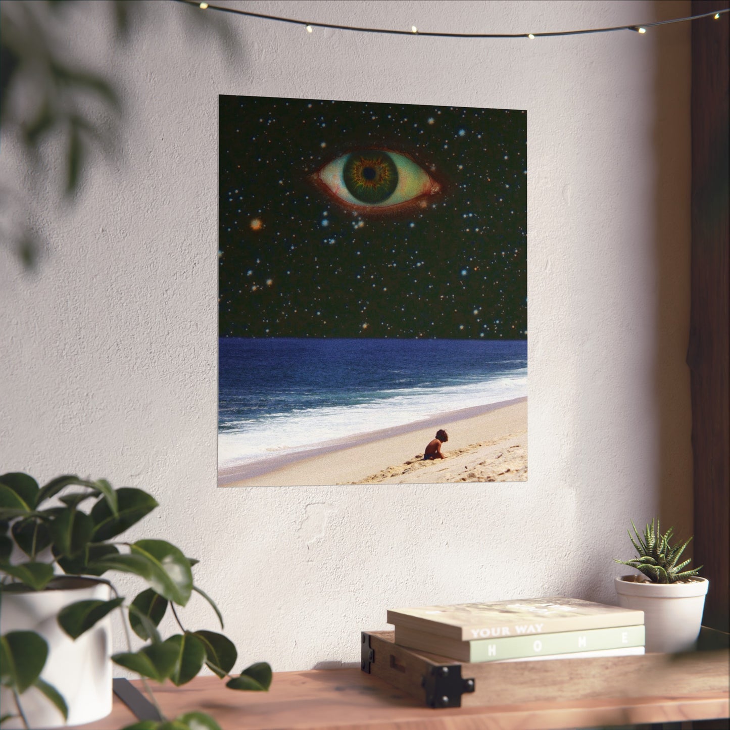 "Cosmic Beach" Art Print