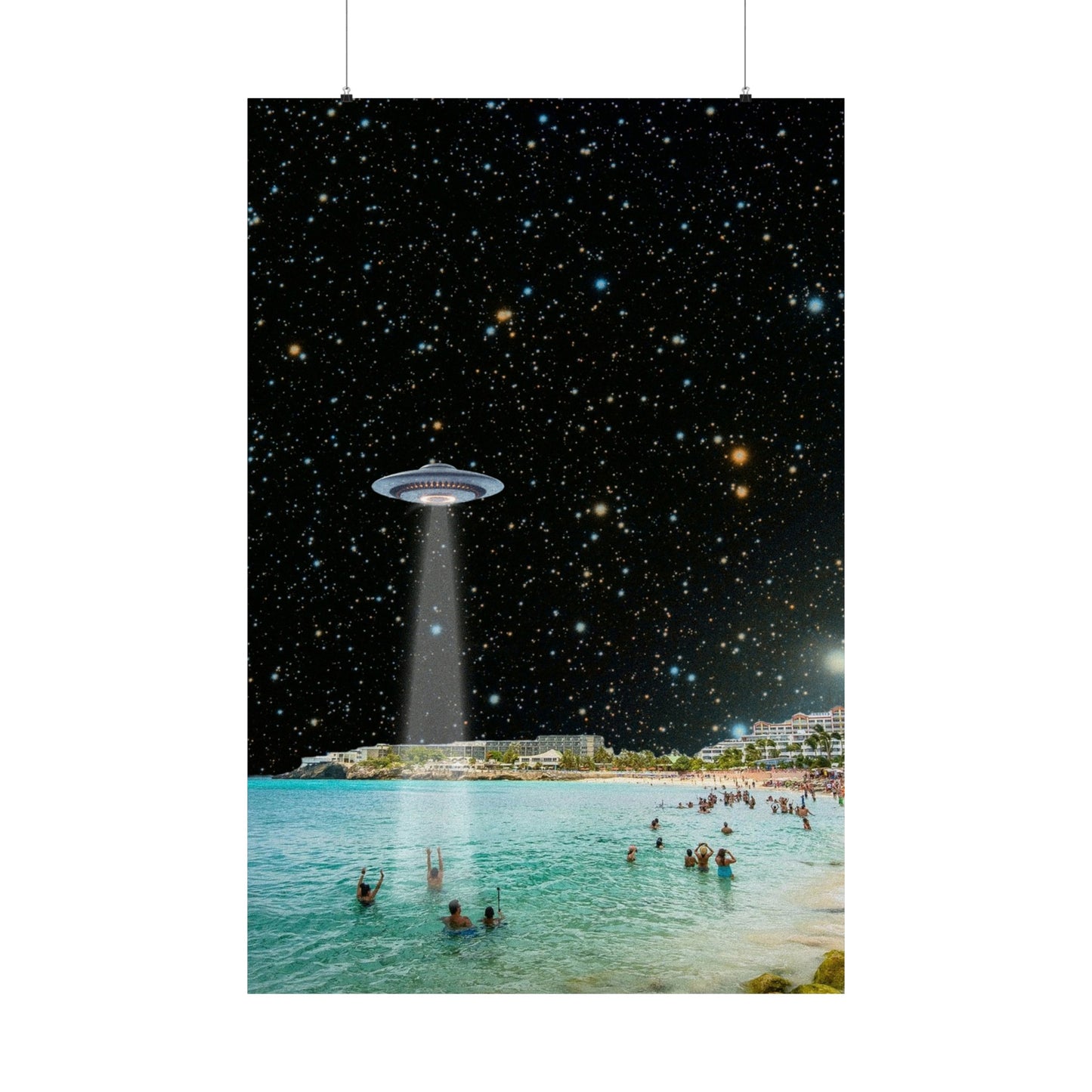 "Night Swim" Art Print