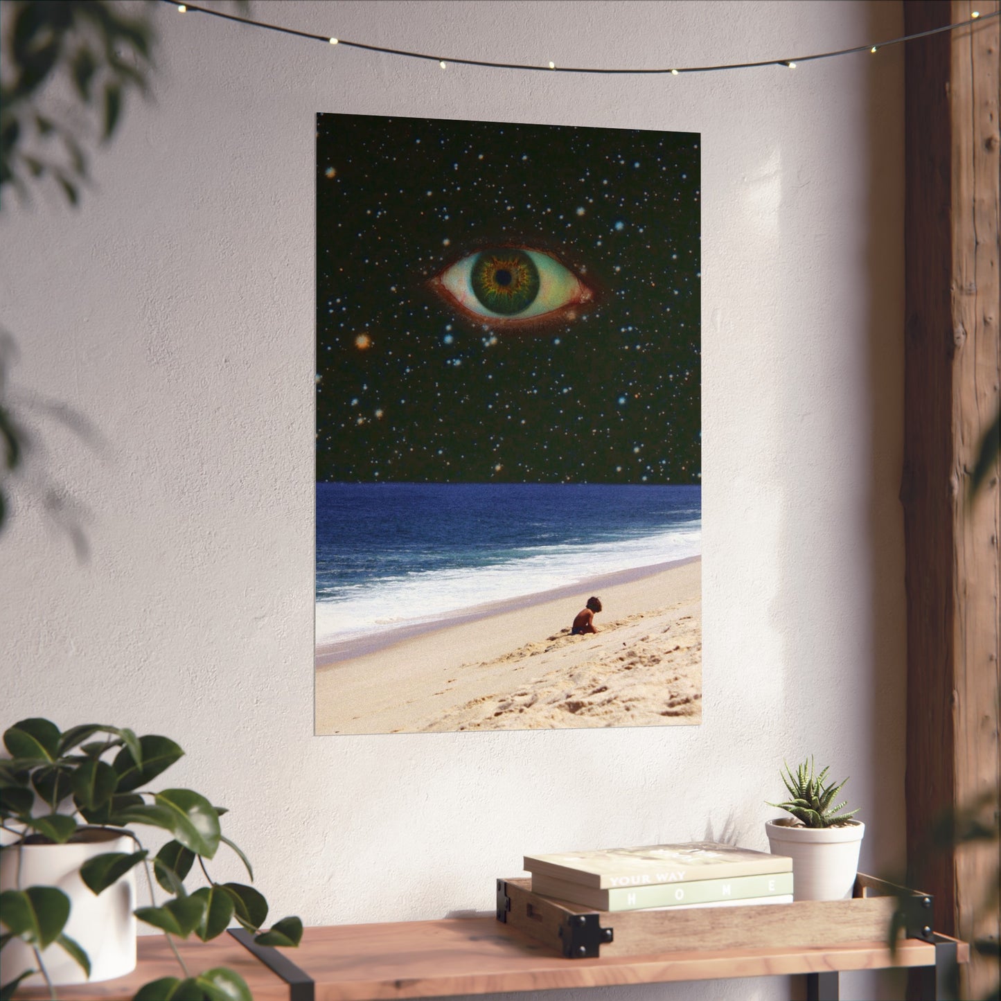 "Cosmic Beach" Art Print