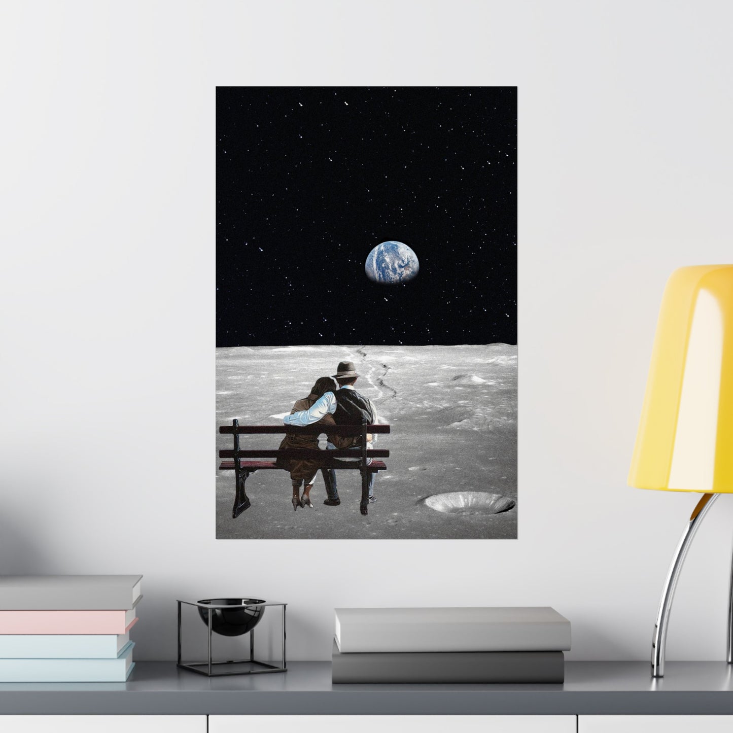 "Fly Me To The Moon" Art Print