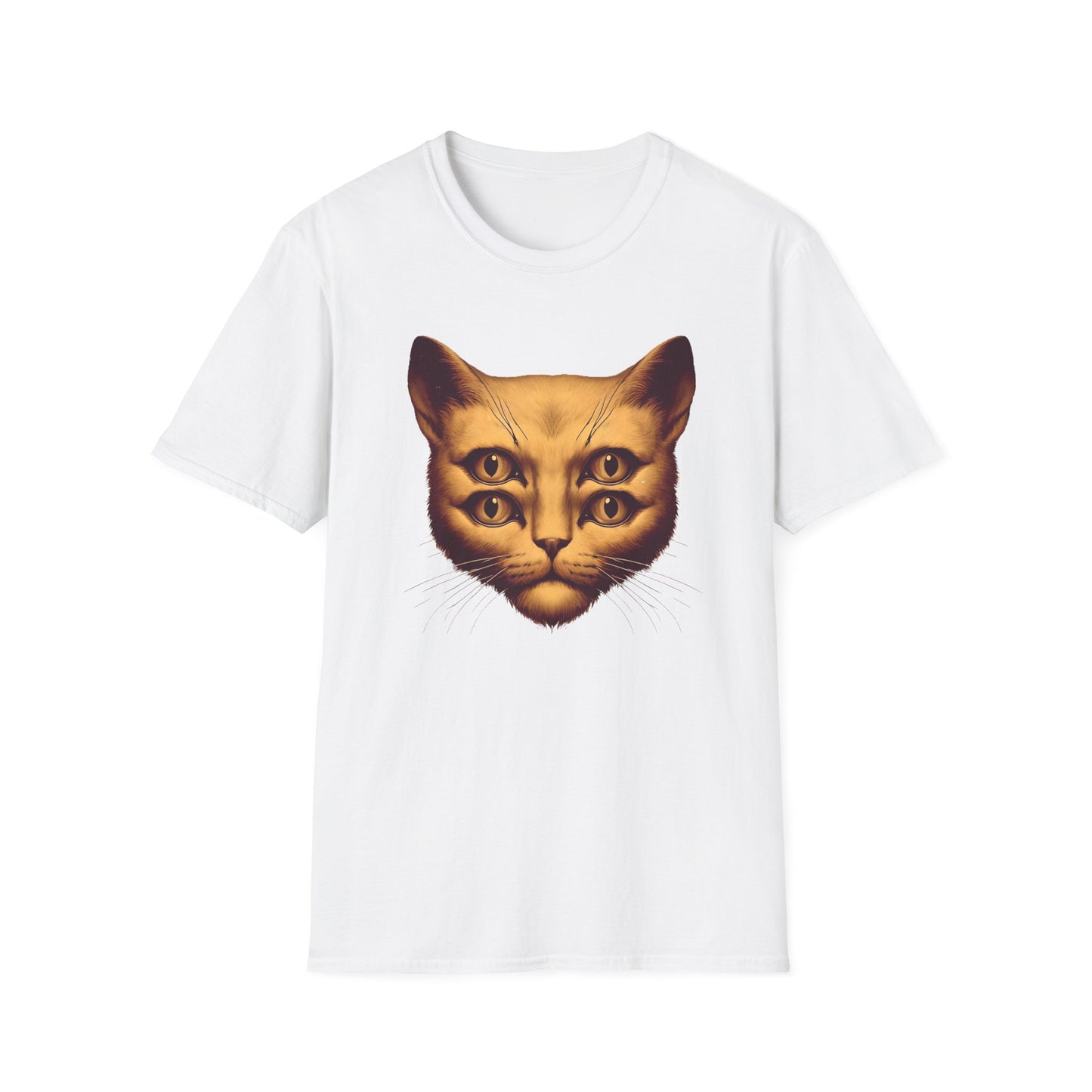 "Psychedelic Cat" T-Shirt