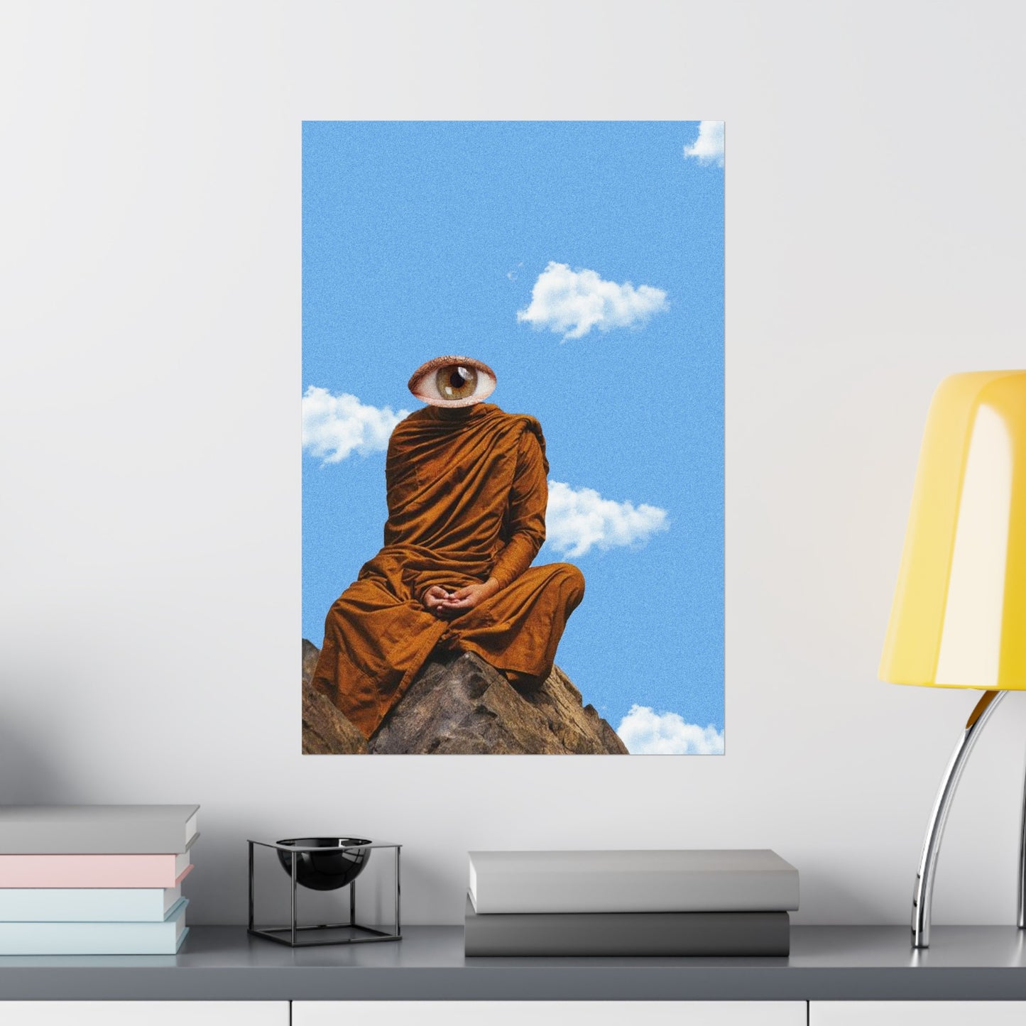 "Spiritual Monk" Art Print