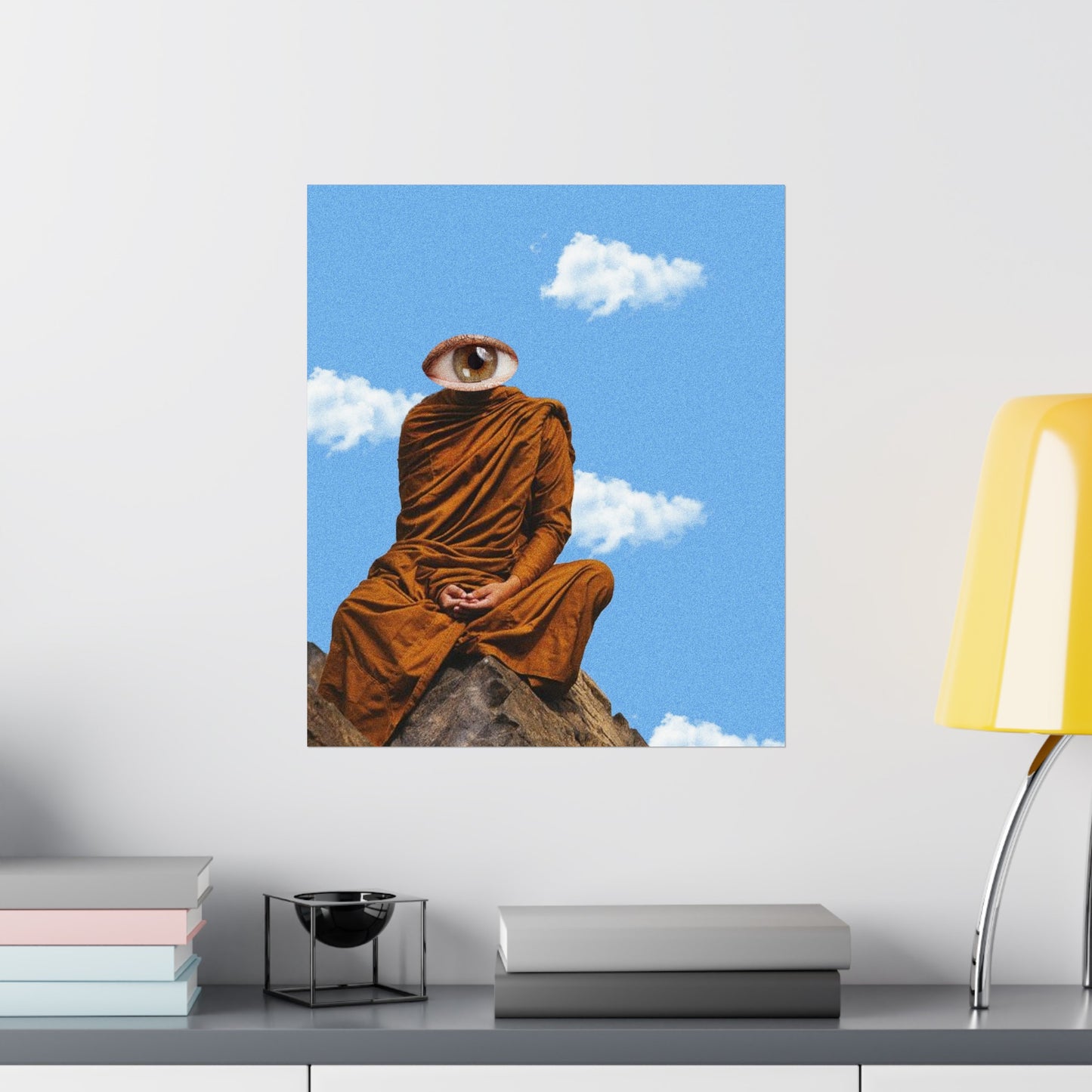 "Spiritual Monk" Art Print