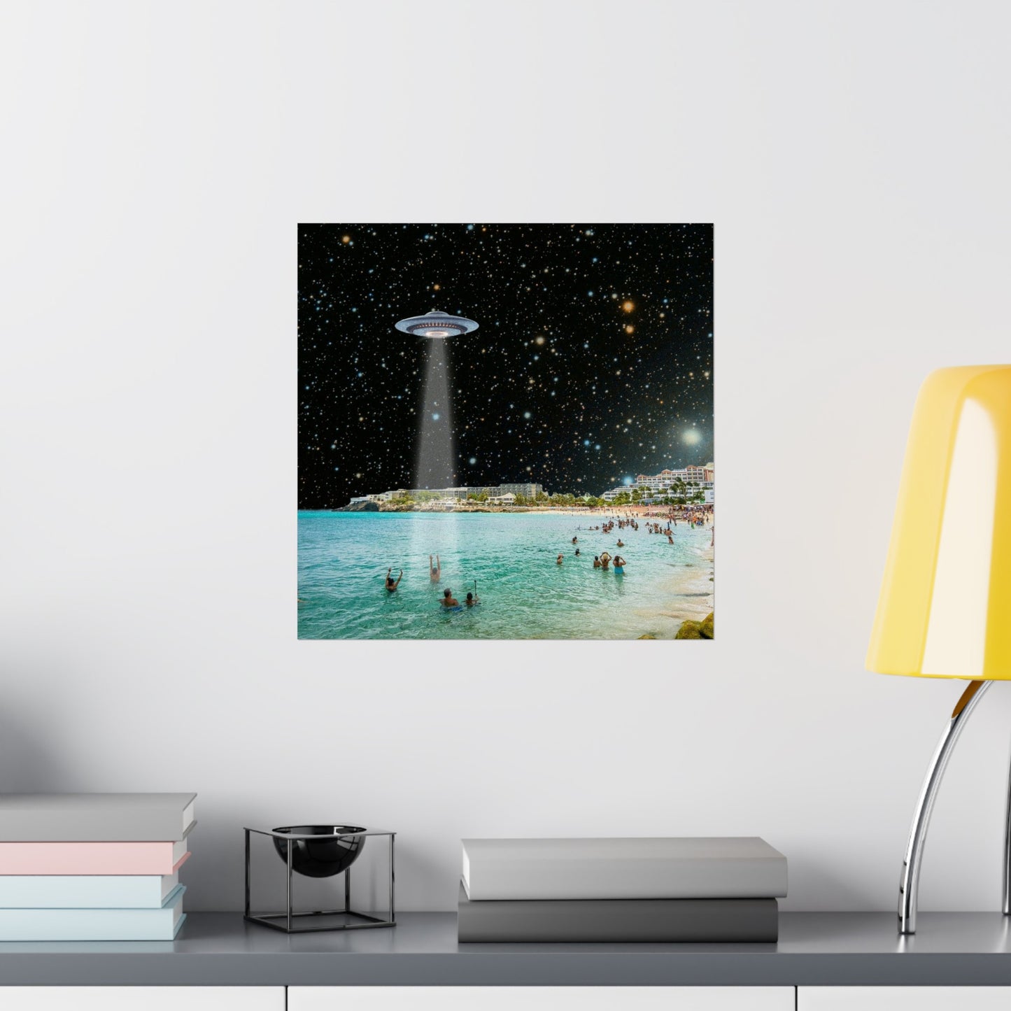 "Night Swim" Art Print