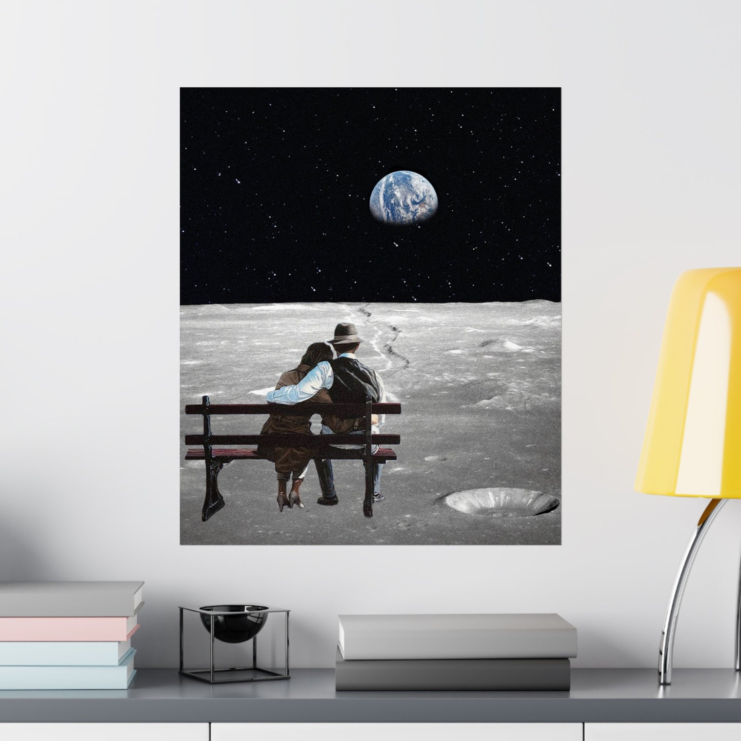 "Fly Me To The Moon" Art Print