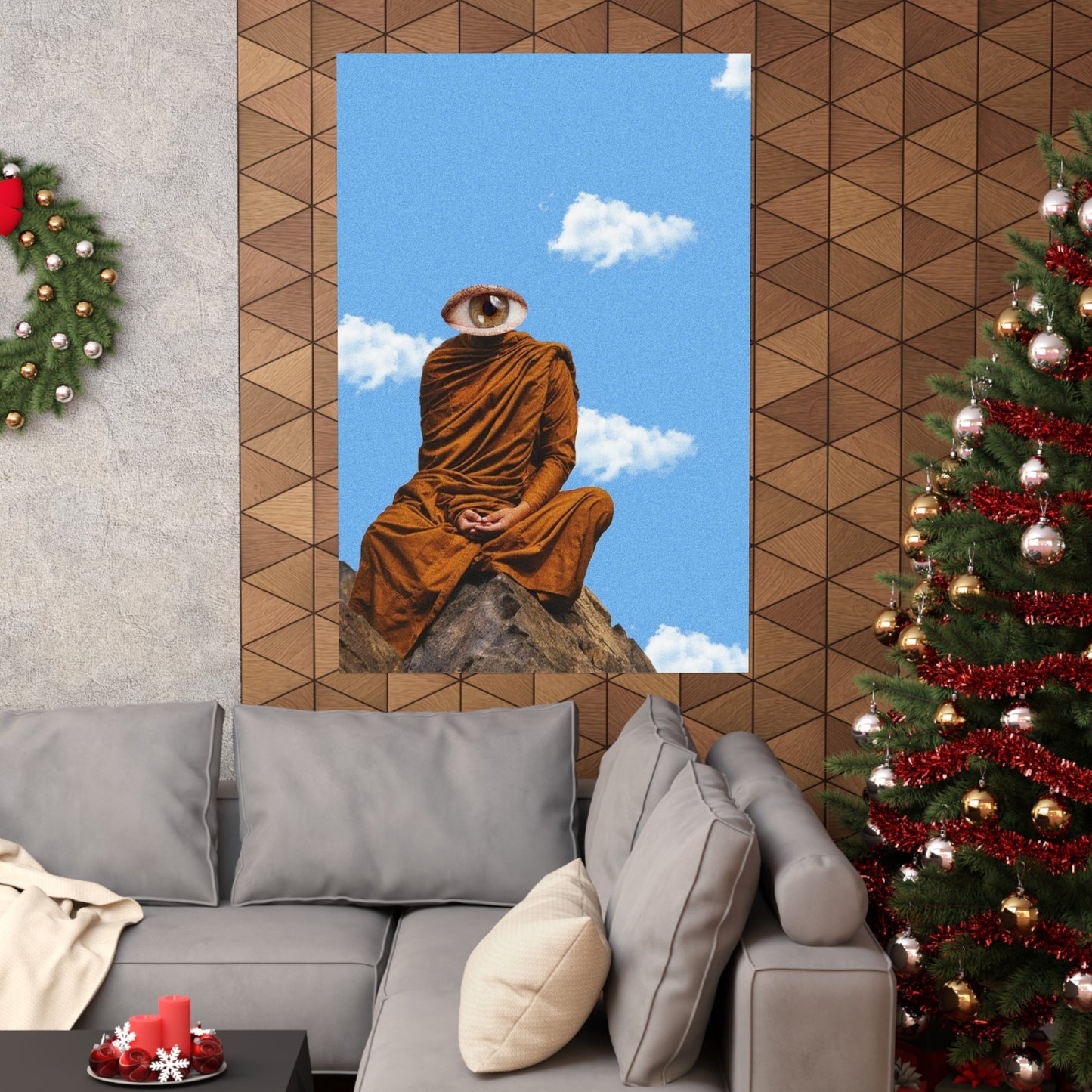 "Spiritual Monk" Art Print