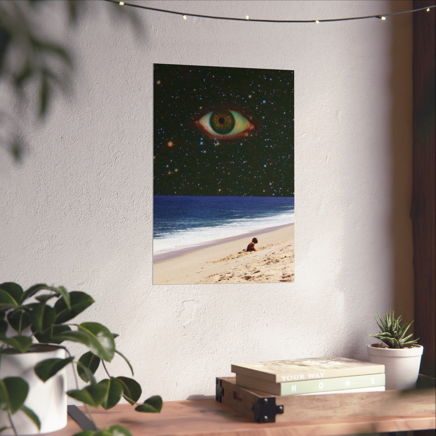 "Cosmic Beach" Art Print