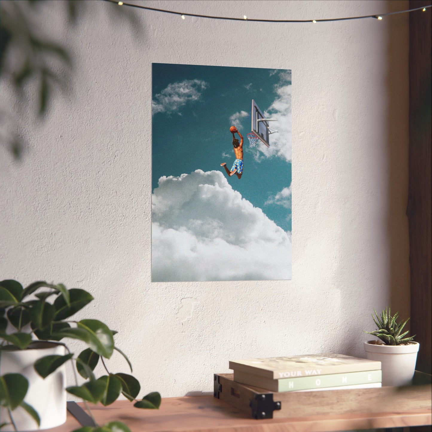 "Sky Dunk" Art Print