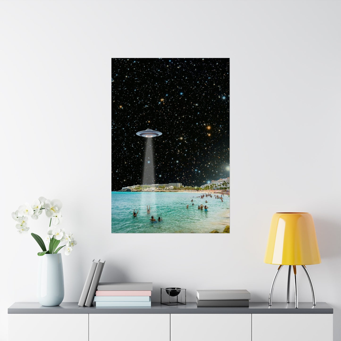 "Night Swim" Art Print