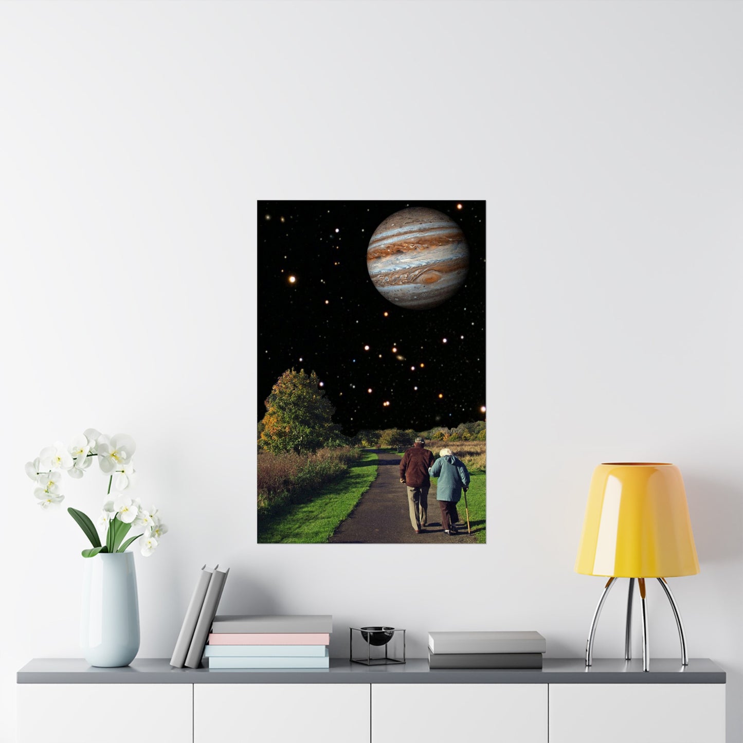 "Walk In The Park" Art Print