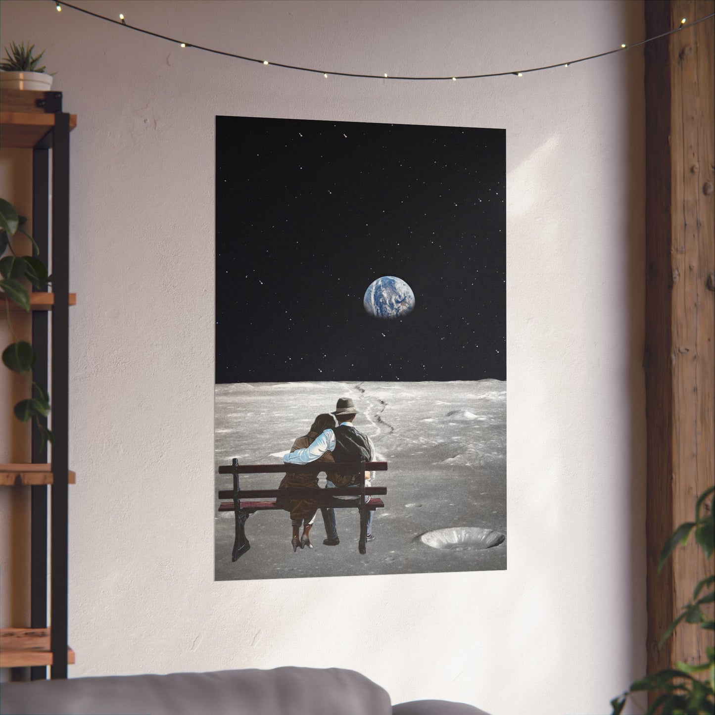 "Fly Me To The Moon" Art Print