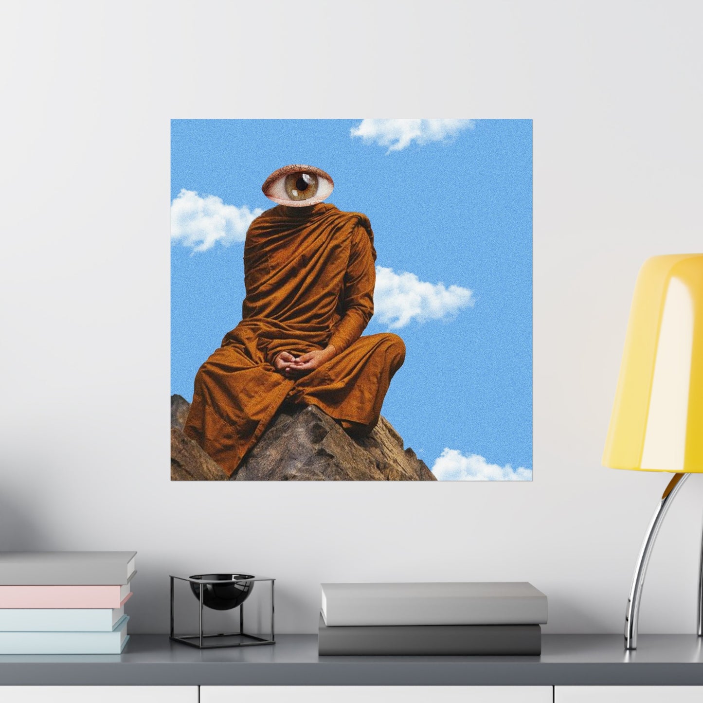 "Spiritual Monk" Art Print