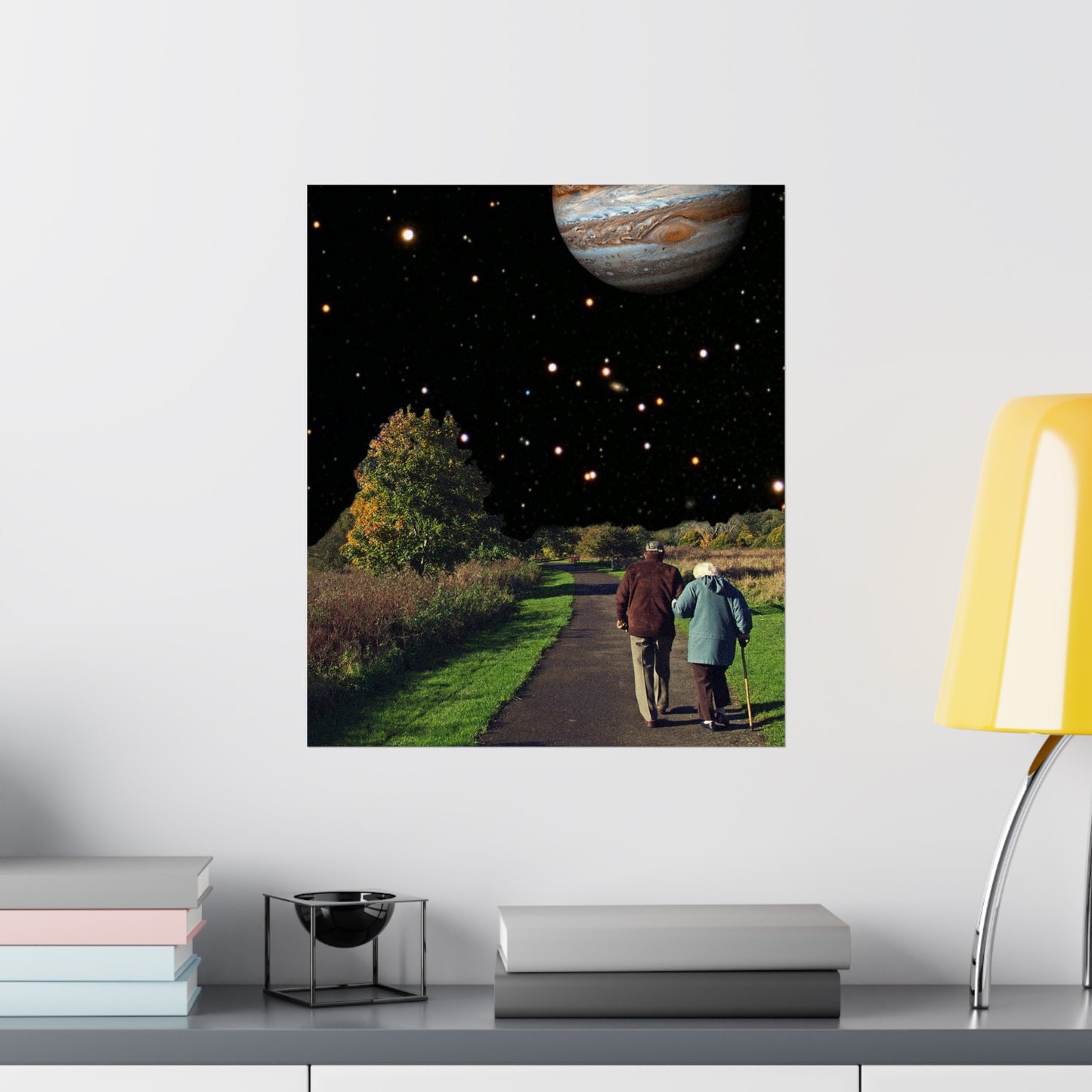 "Walk In The Park" Art Print