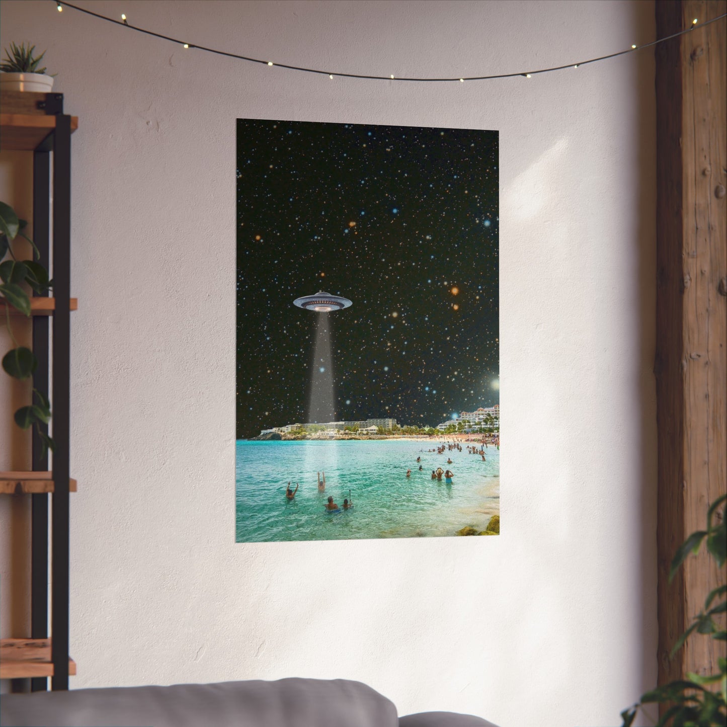 "Night Swim" Art Print