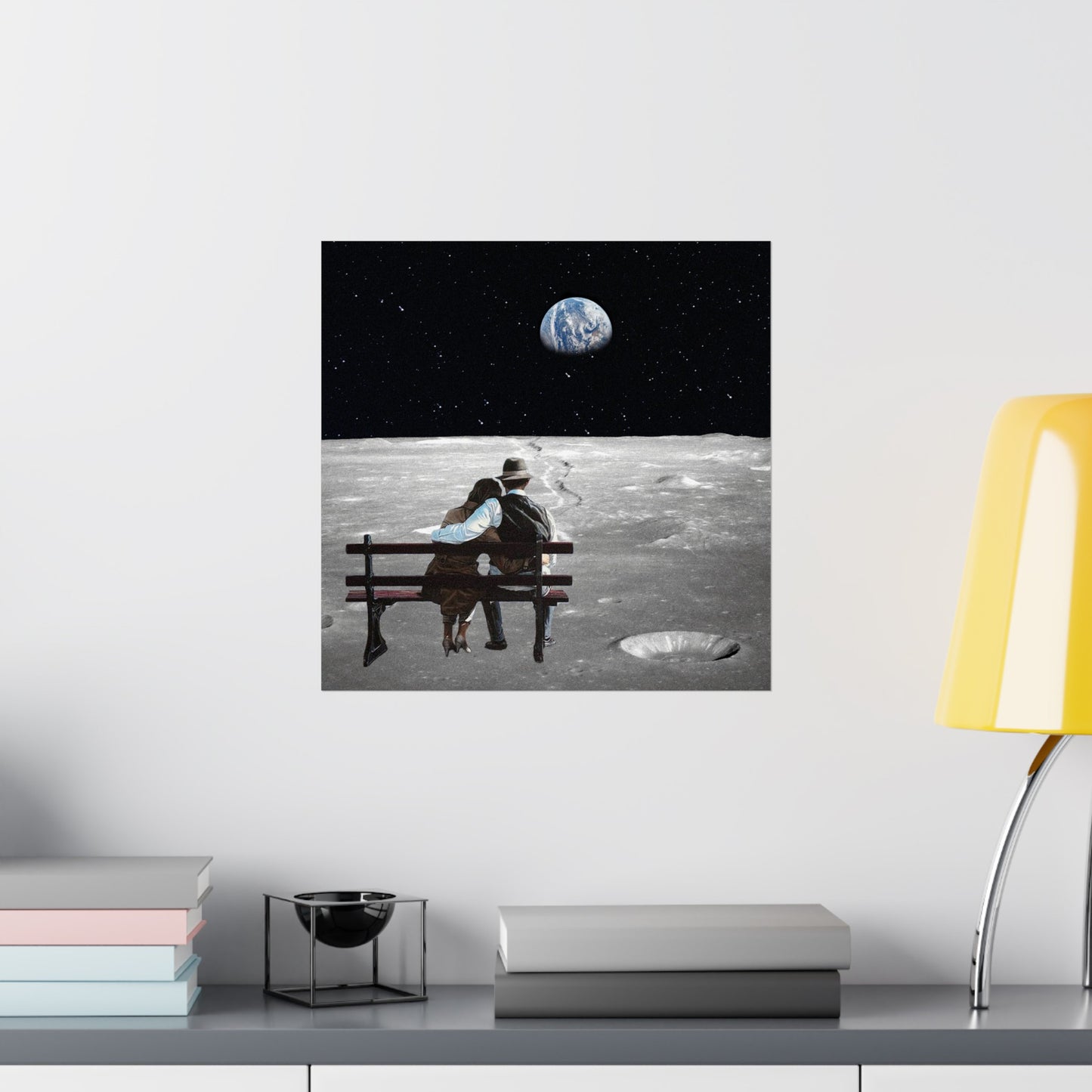 "Fly Me To The Moon" Art Print