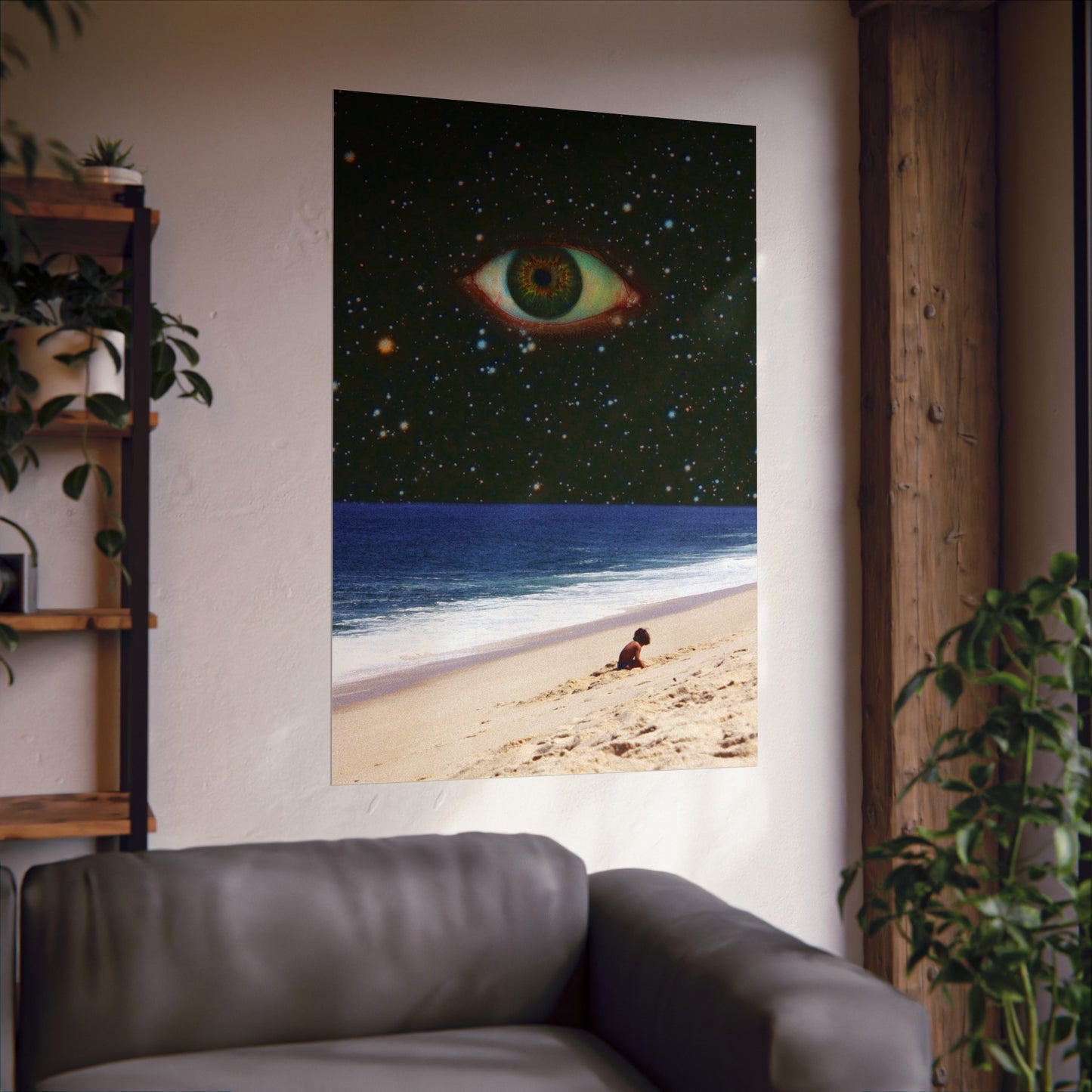 "Cosmic Beach" Art Print