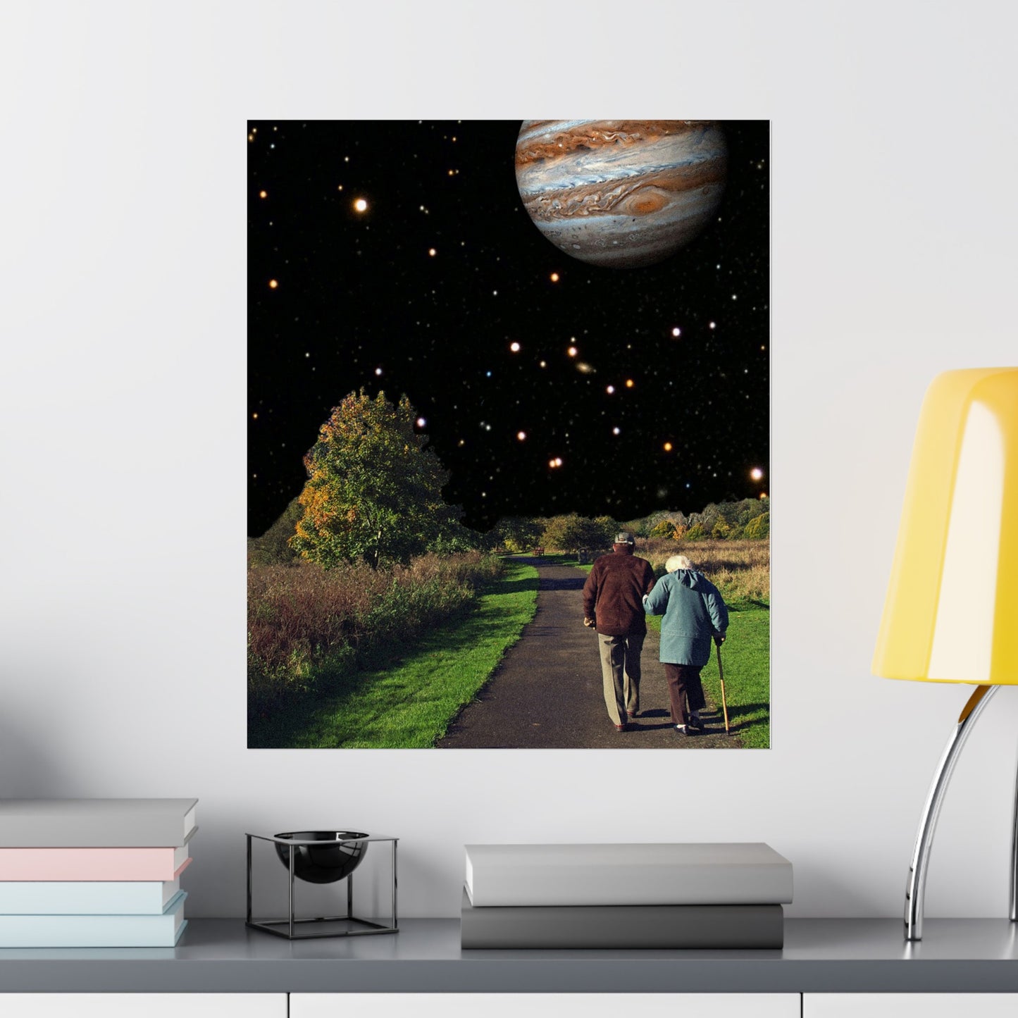 "Walk In The Park" Art Print