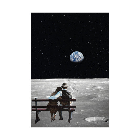 "Fly Me To The Moon" Art Print