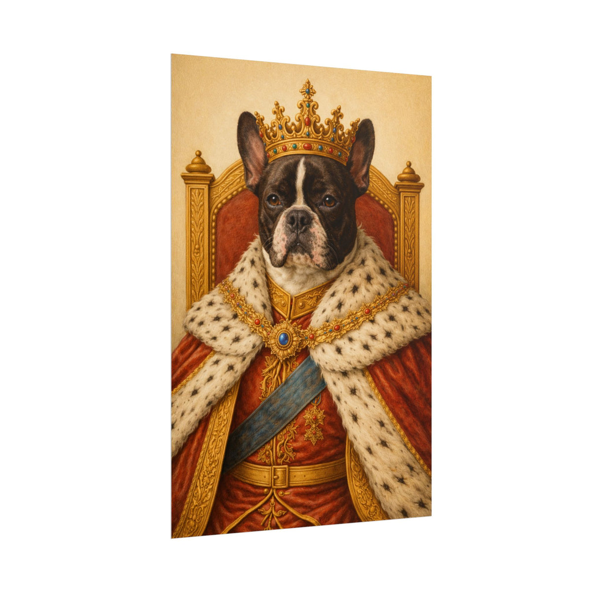 Copy of Custom Royal Pet Portrait Print