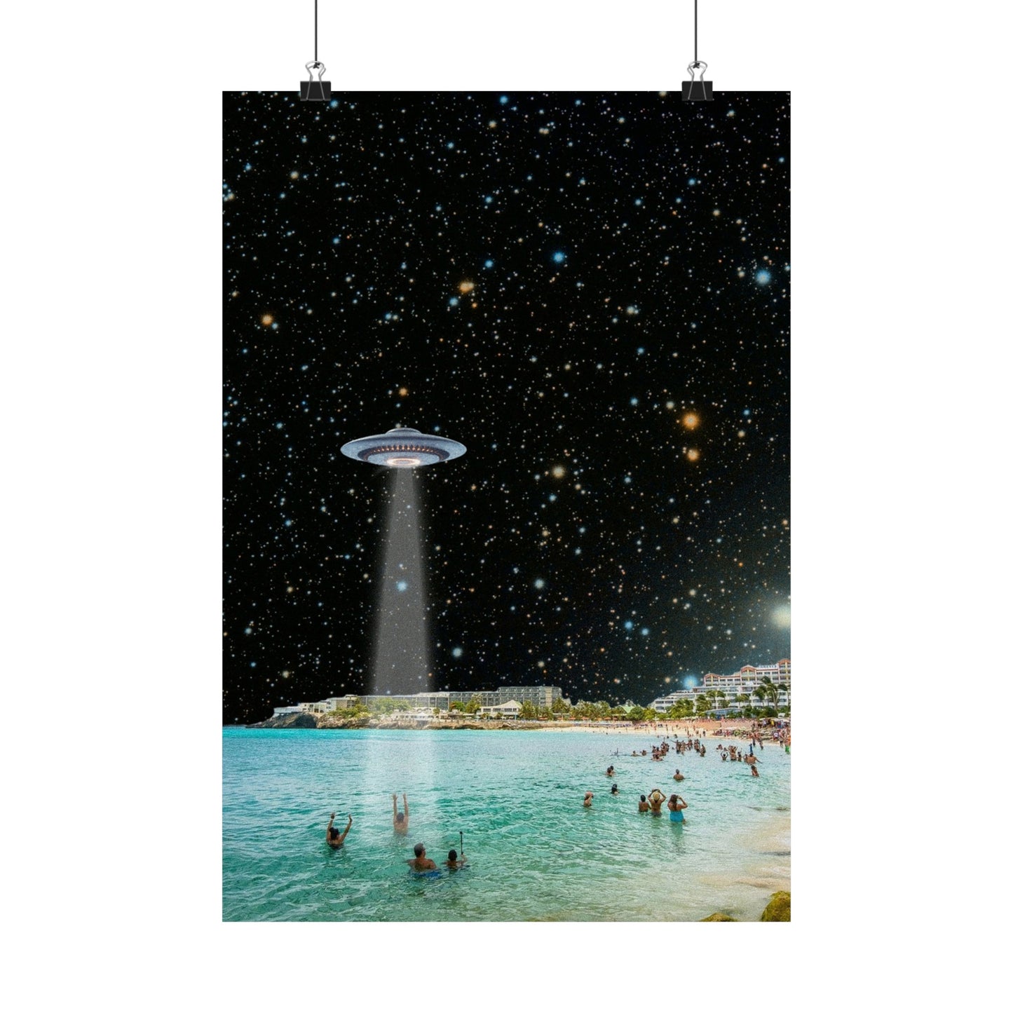 "Night Swim" Art Print