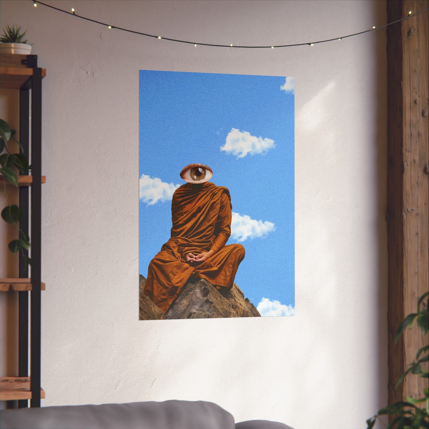 "Spiritual Monk" Art Print