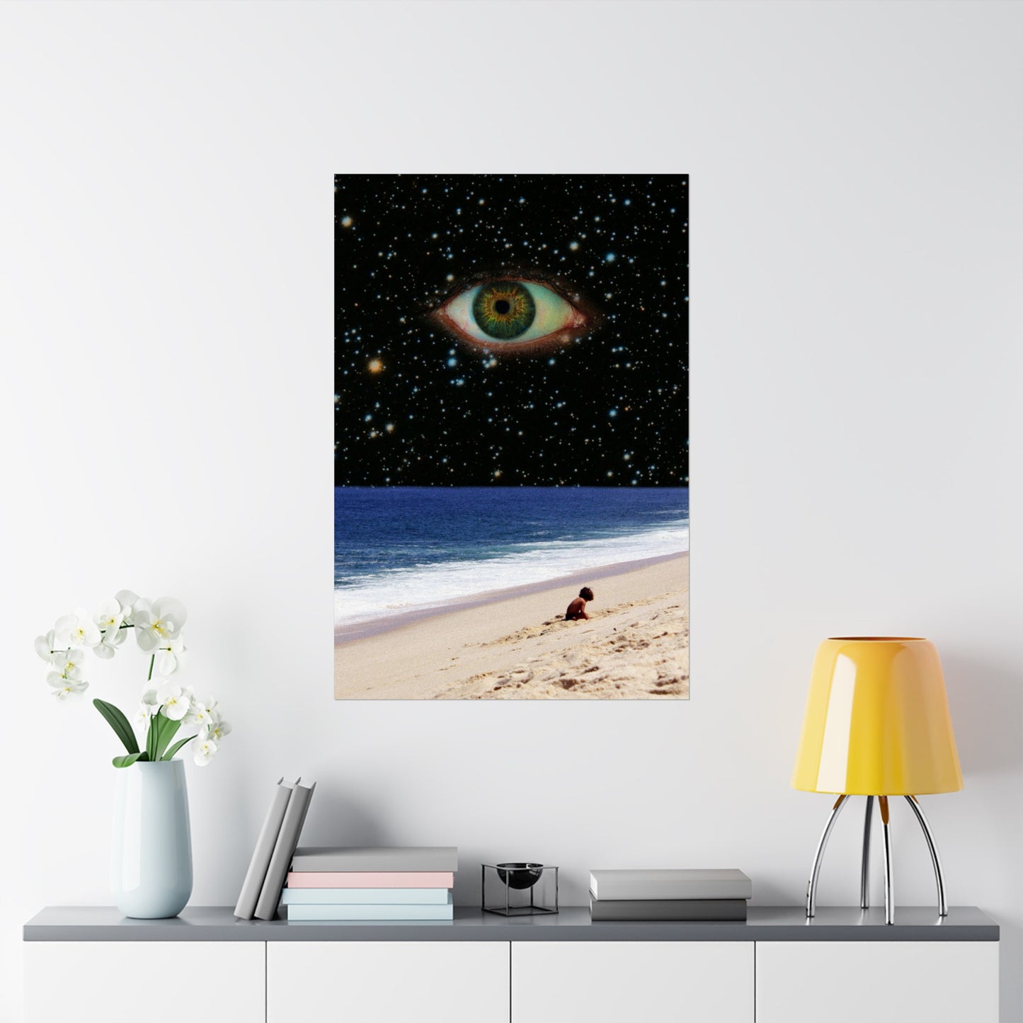 "Cosmic Beach" Art Print