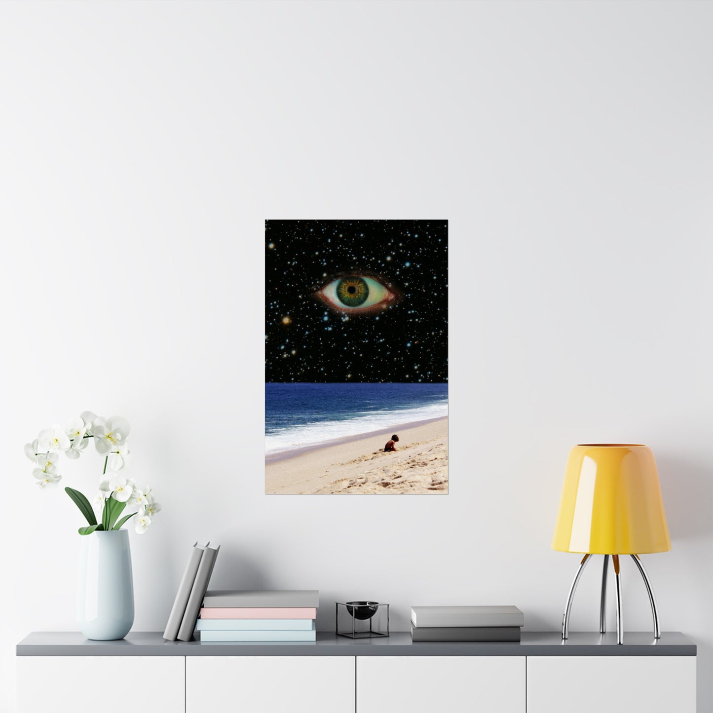 "Cosmic Beach" Art Print