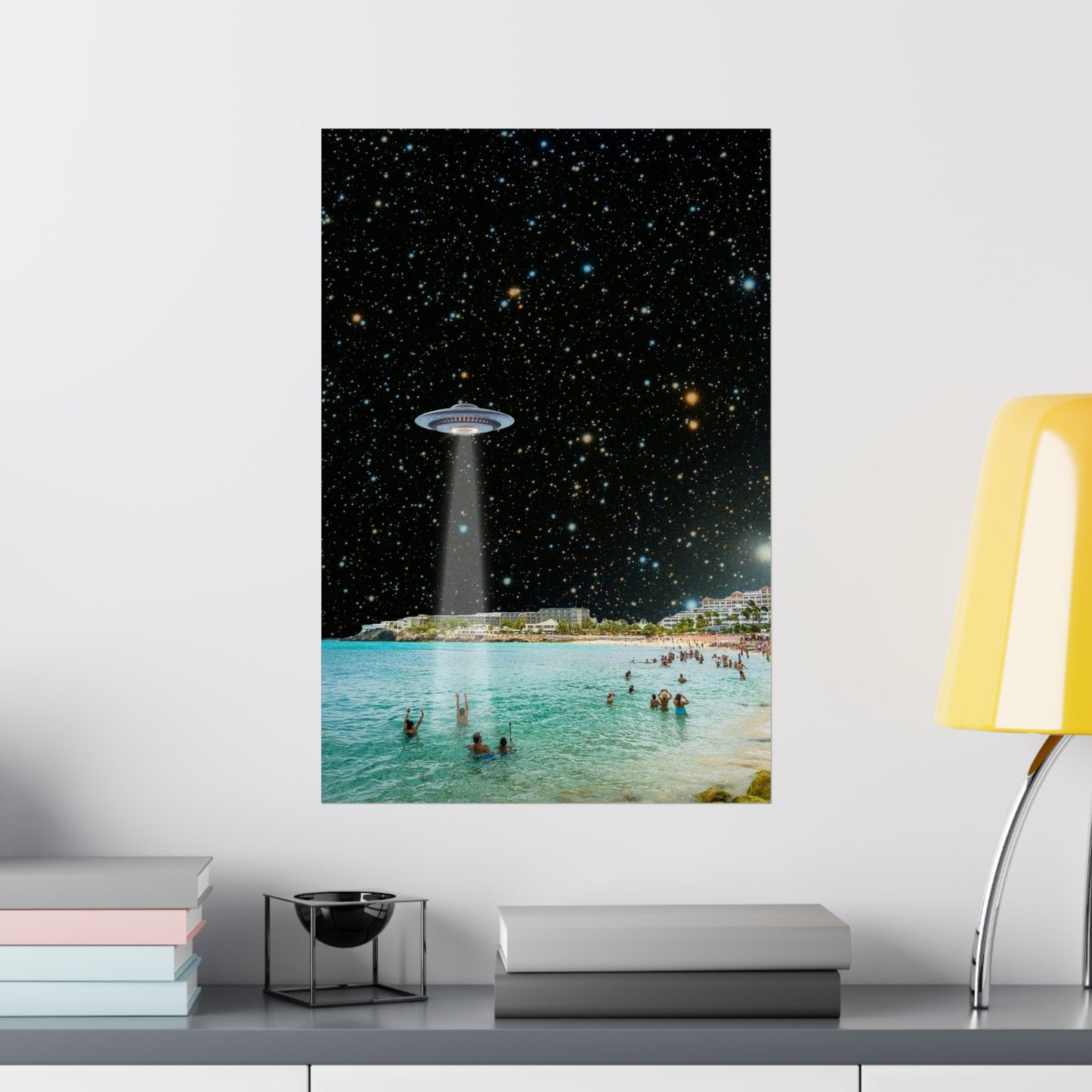 "Night Swim" Art Print