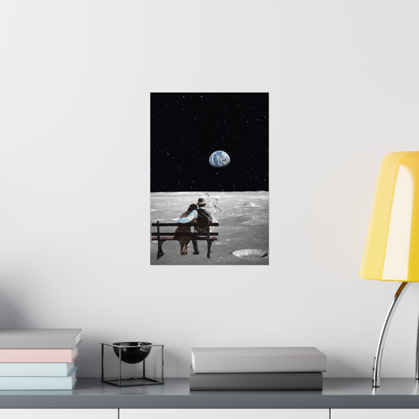 "Fly Me To The Moon" Art Print