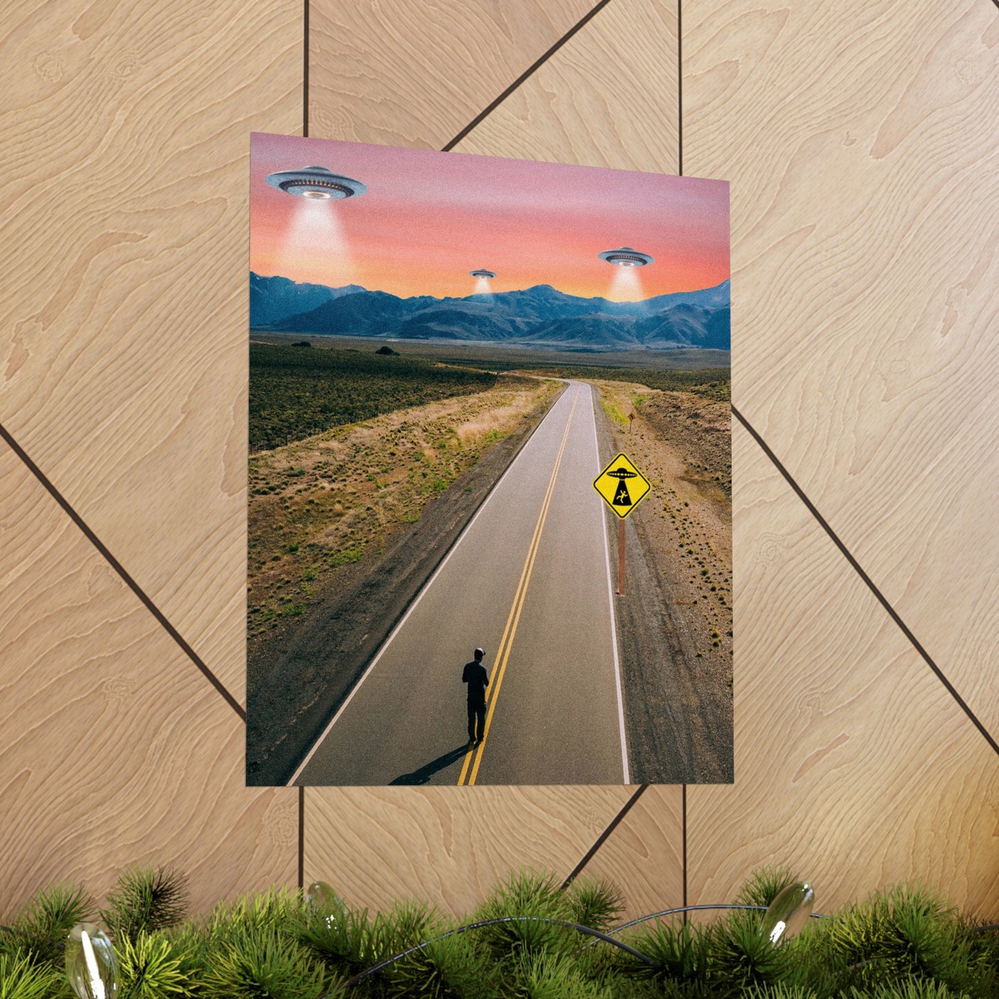 "UFO Area" Art Print