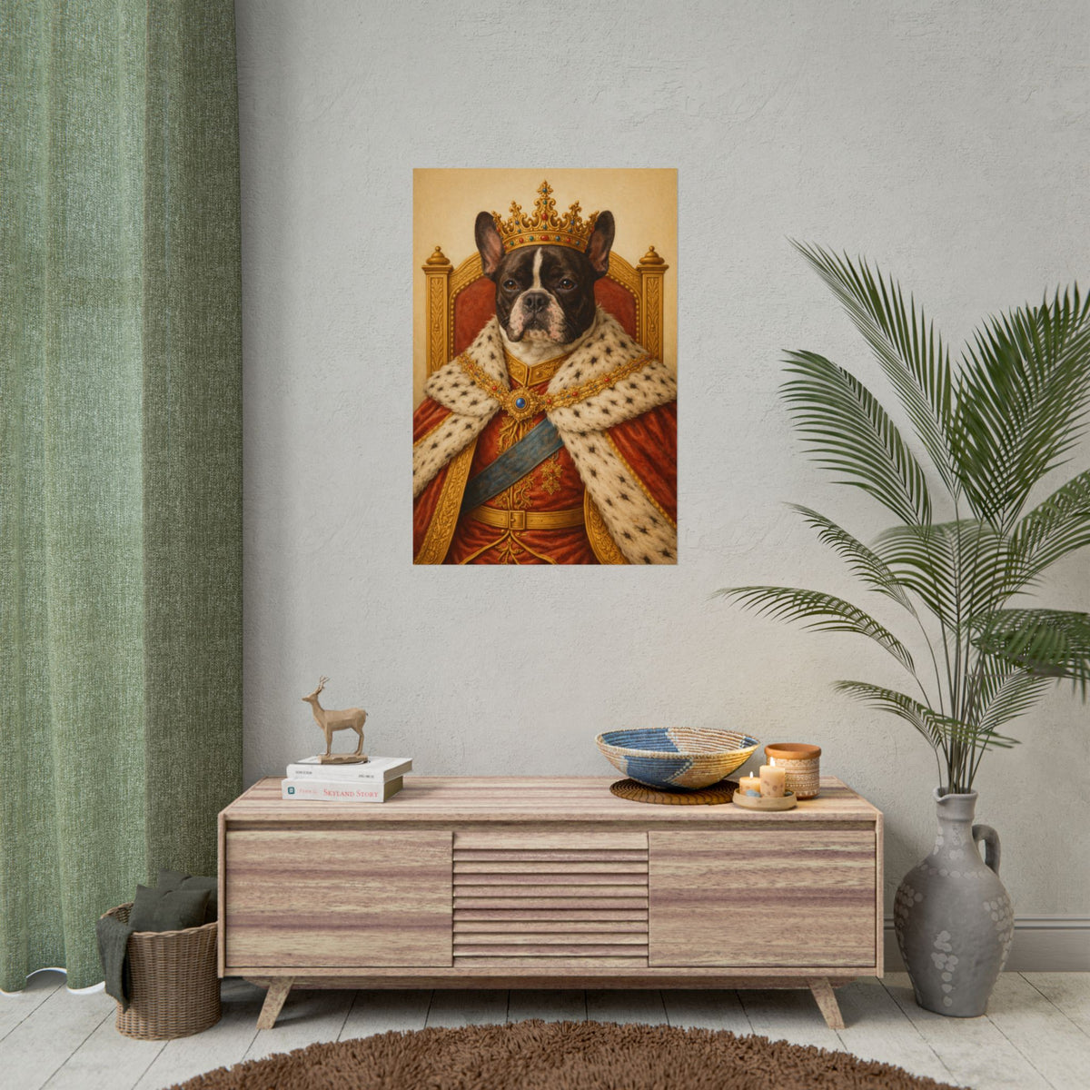 Copy of Custom Royal Pet Portrait Print
