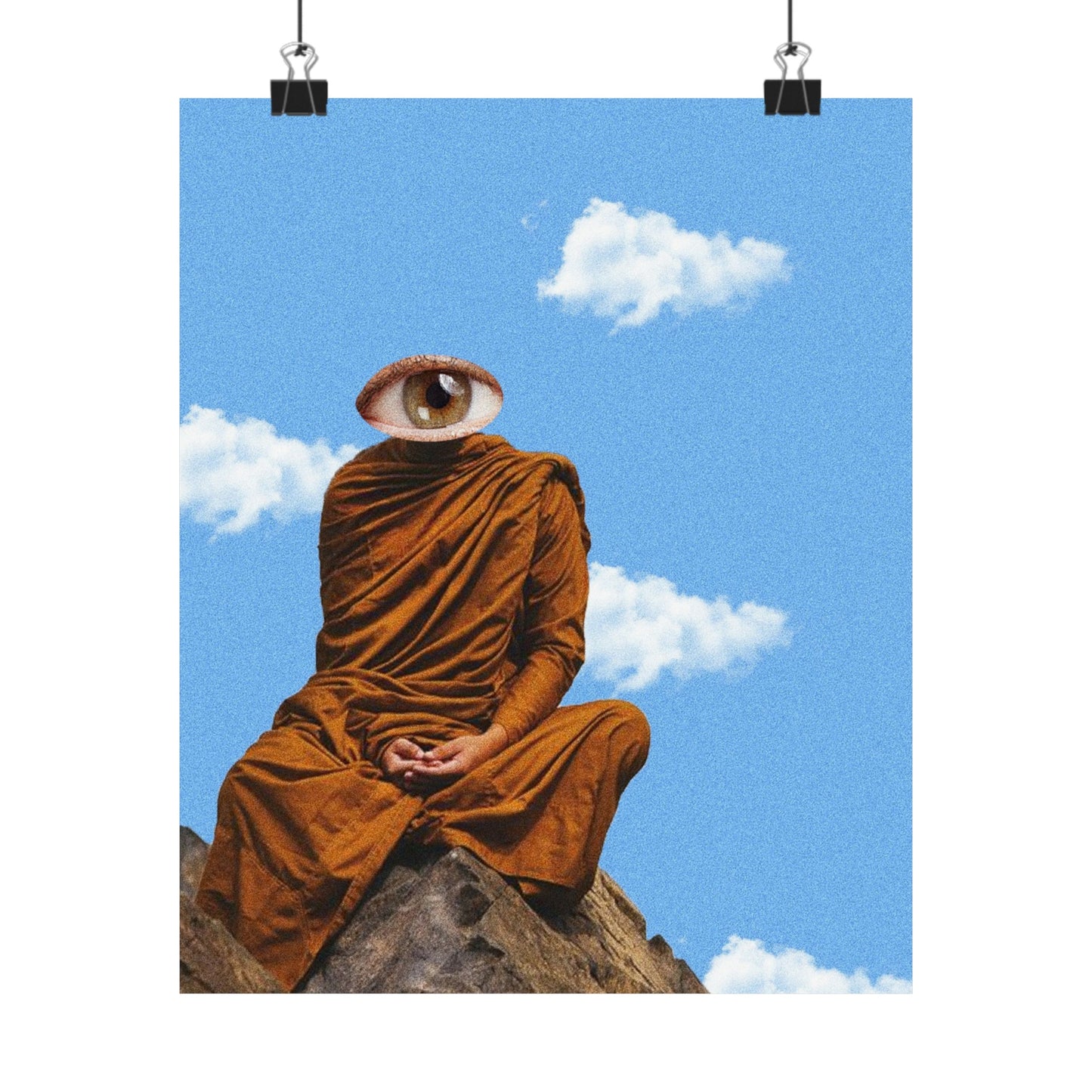 "Spiritual Monk" Art Print