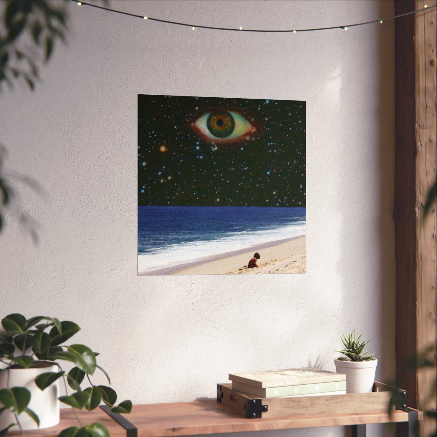 "Cosmic Beach" Art Print