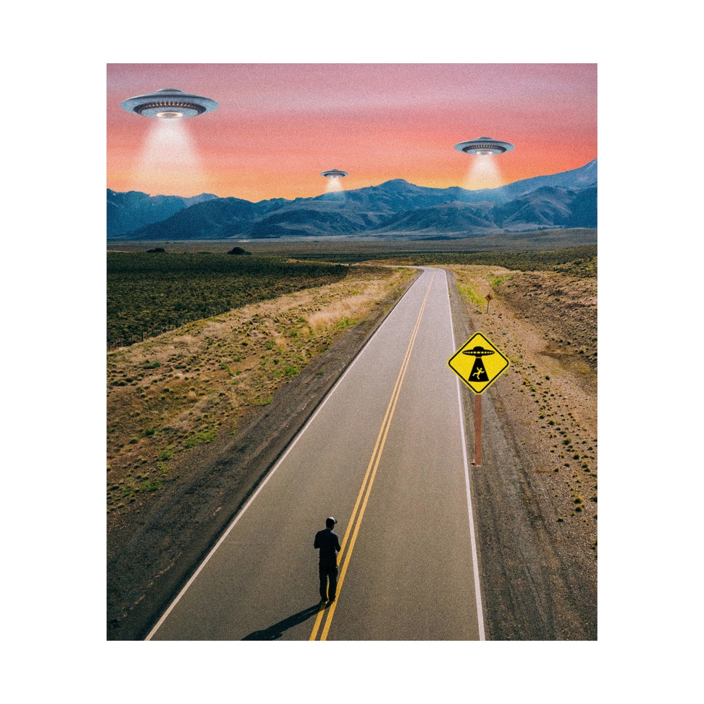 "UFO Area" Art Print