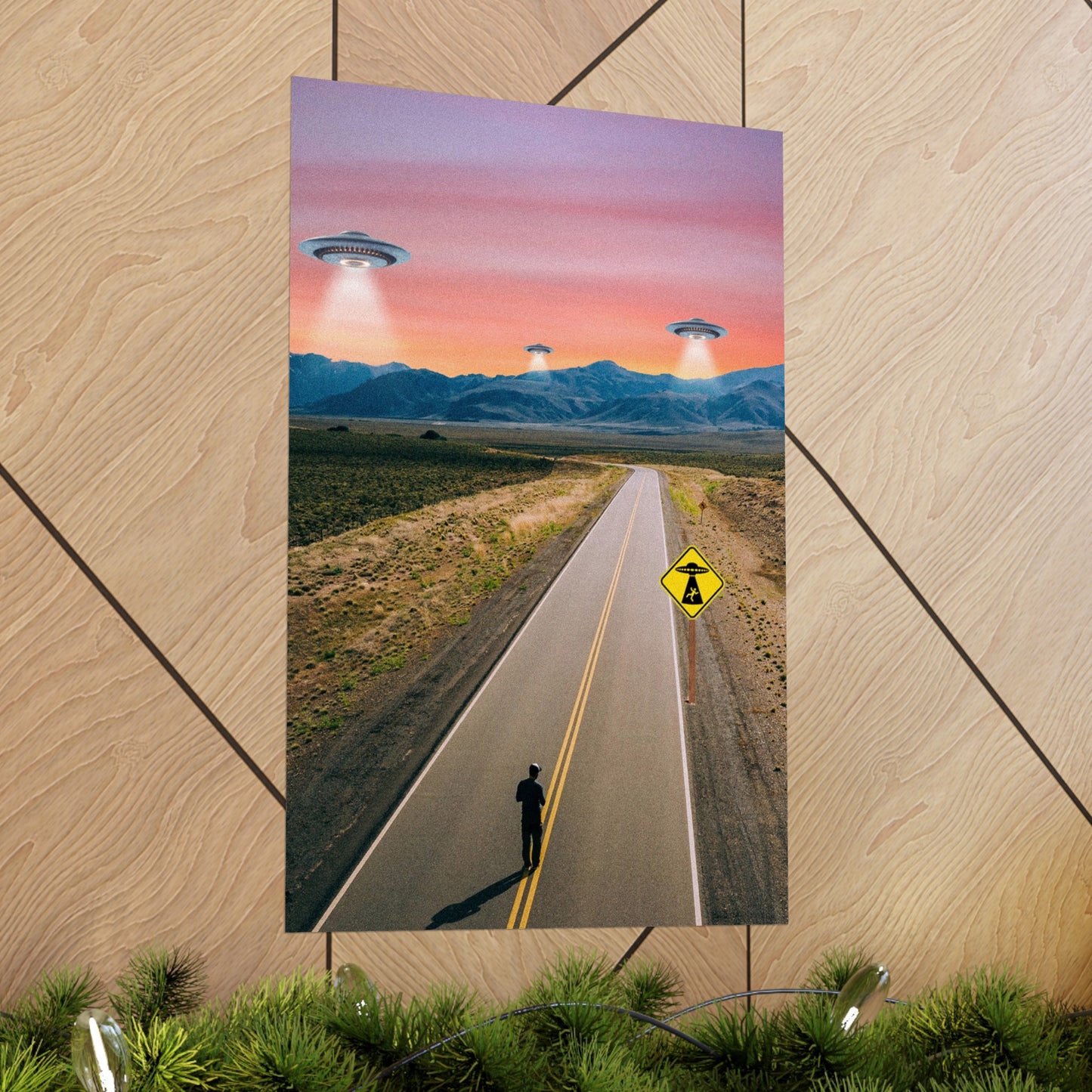 "UFO Area" Art Print