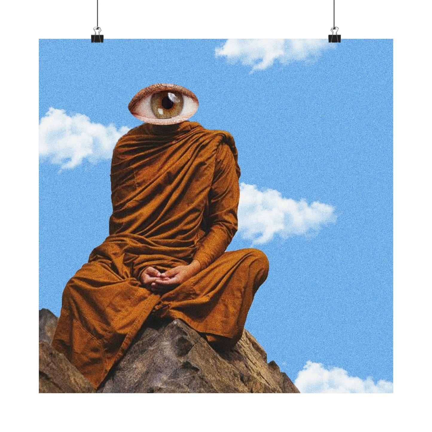 "Spiritual Monk" Art Print