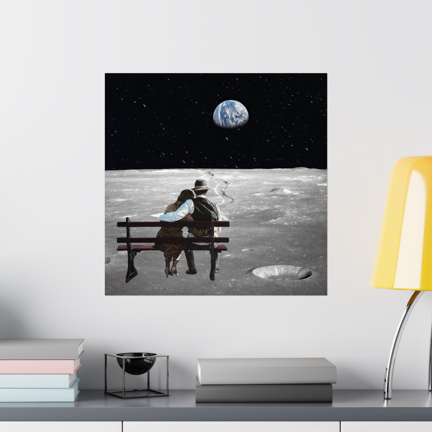 "Fly Me To The Moon" Art Print