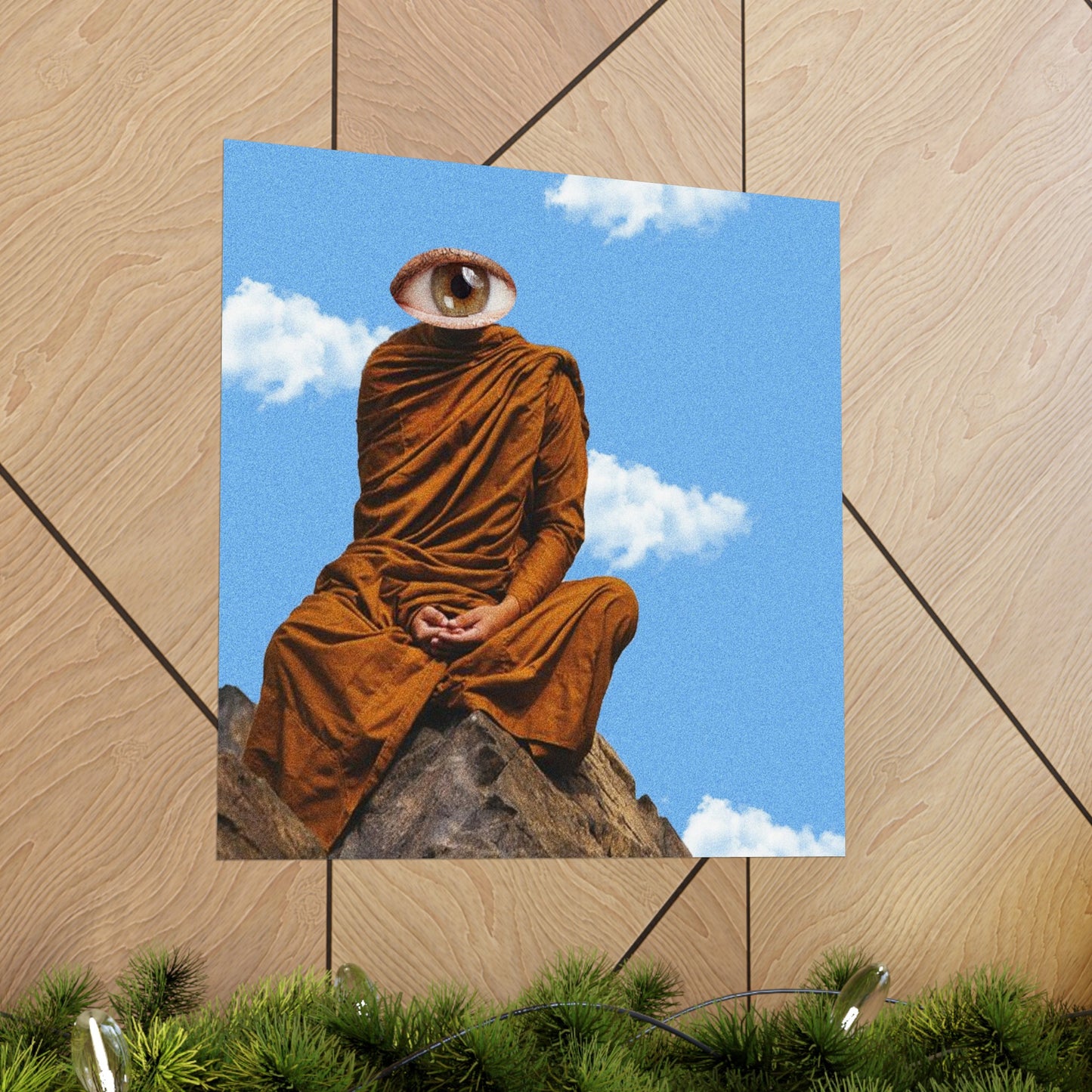 "Spiritual Monk" Art Print