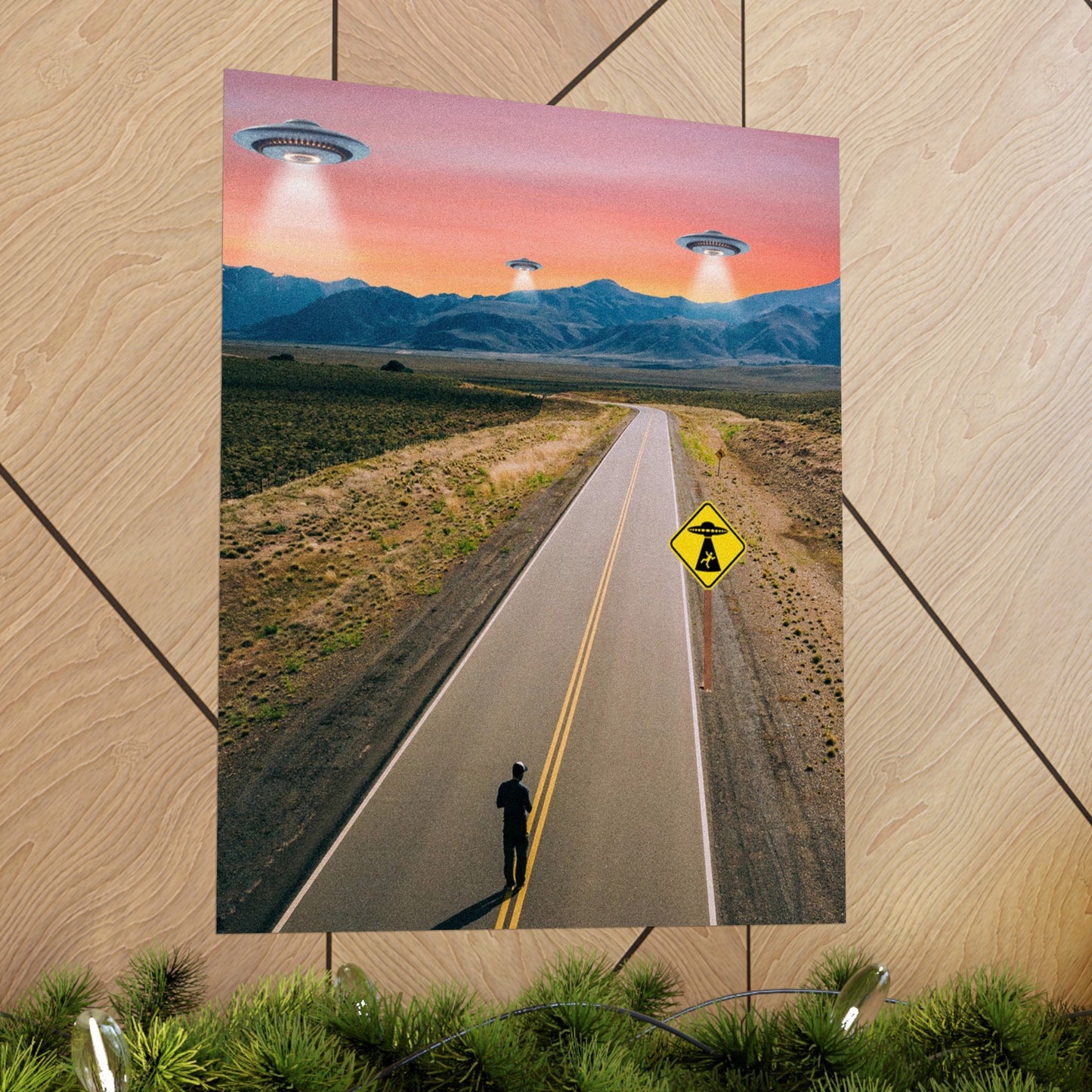 "UFO Area" Art Print