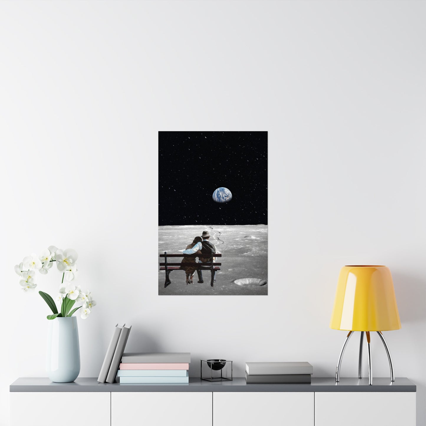 "Fly Me To The Moon" Art Print