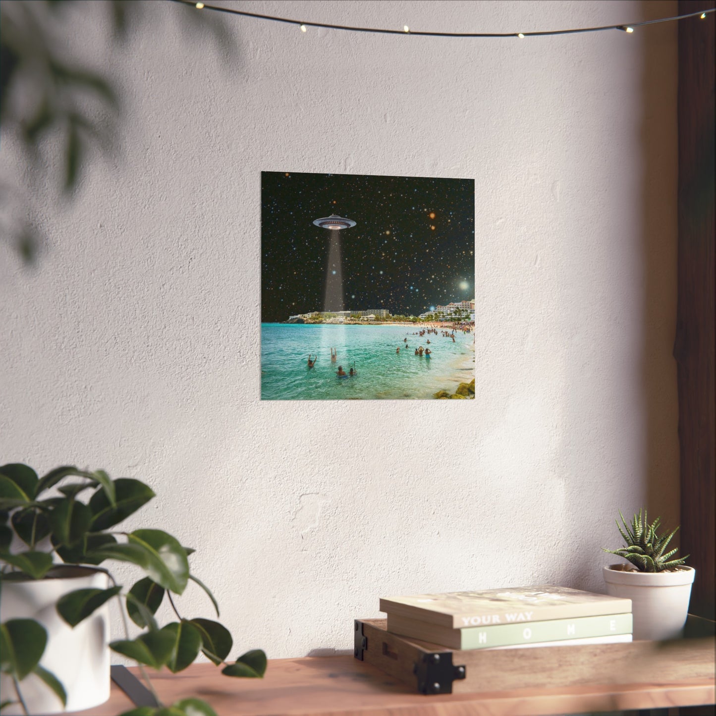 "Night Swim" Art Print