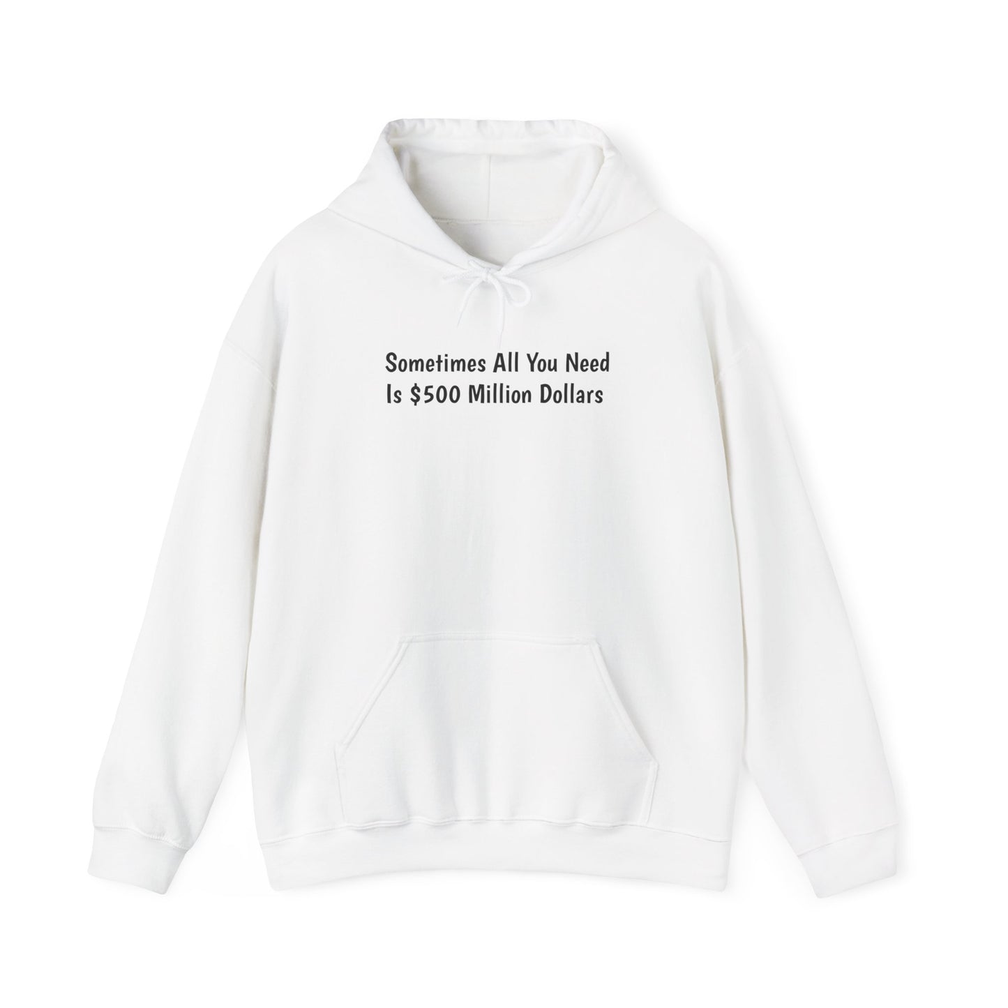 "Sometimes All You Need Is $500 Million Dollars" Hoodie