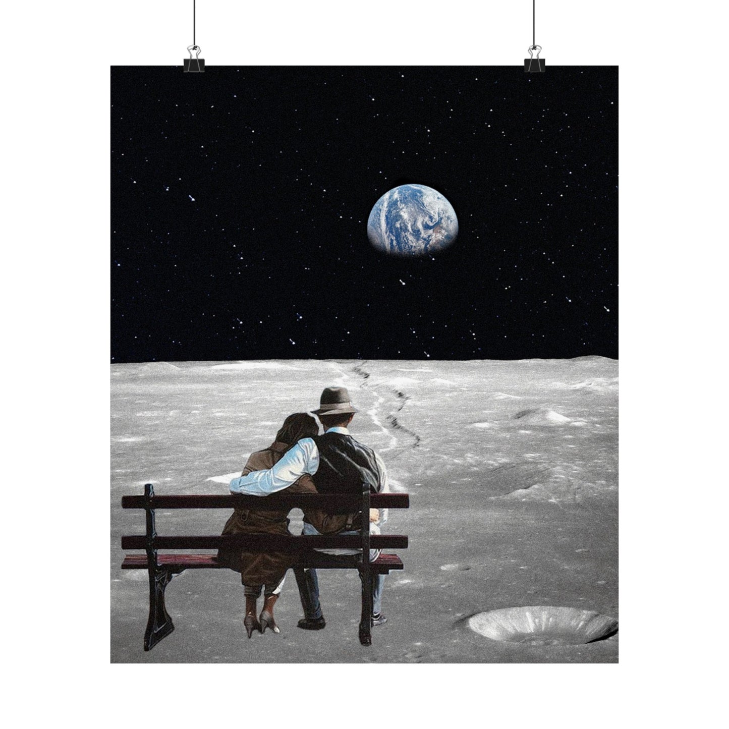 "Fly Me To The Moon" Art Print