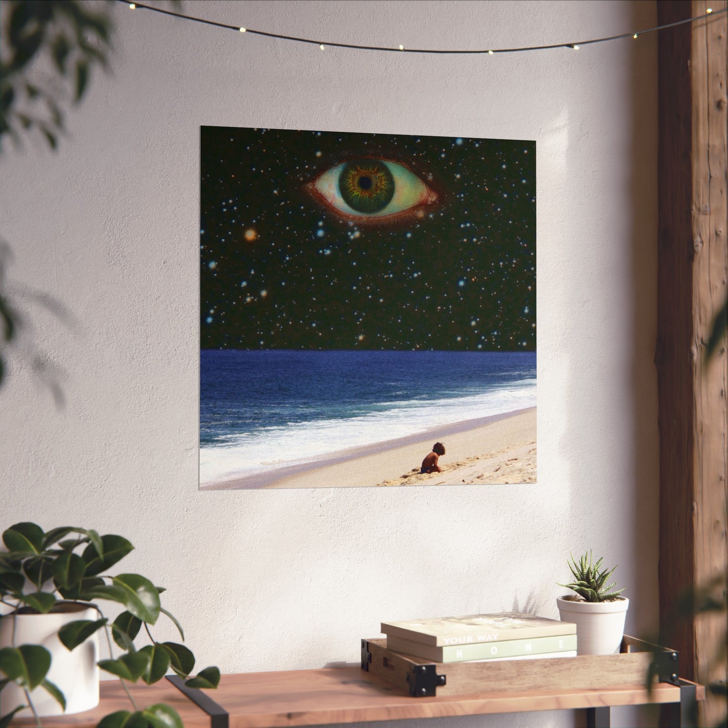 "Cosmic Beach" Art Print