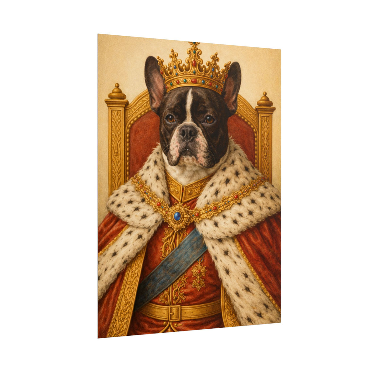 Copy of Custom Royal Pet Portrait Print