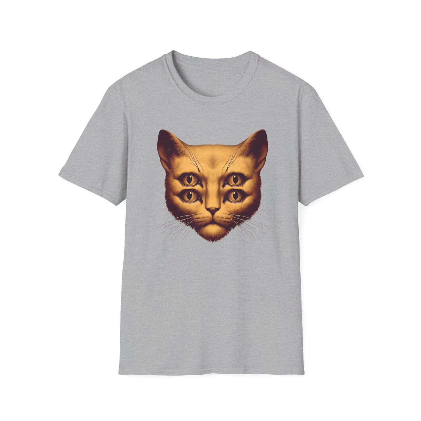 "Psychedelic Cat" T-Shirt